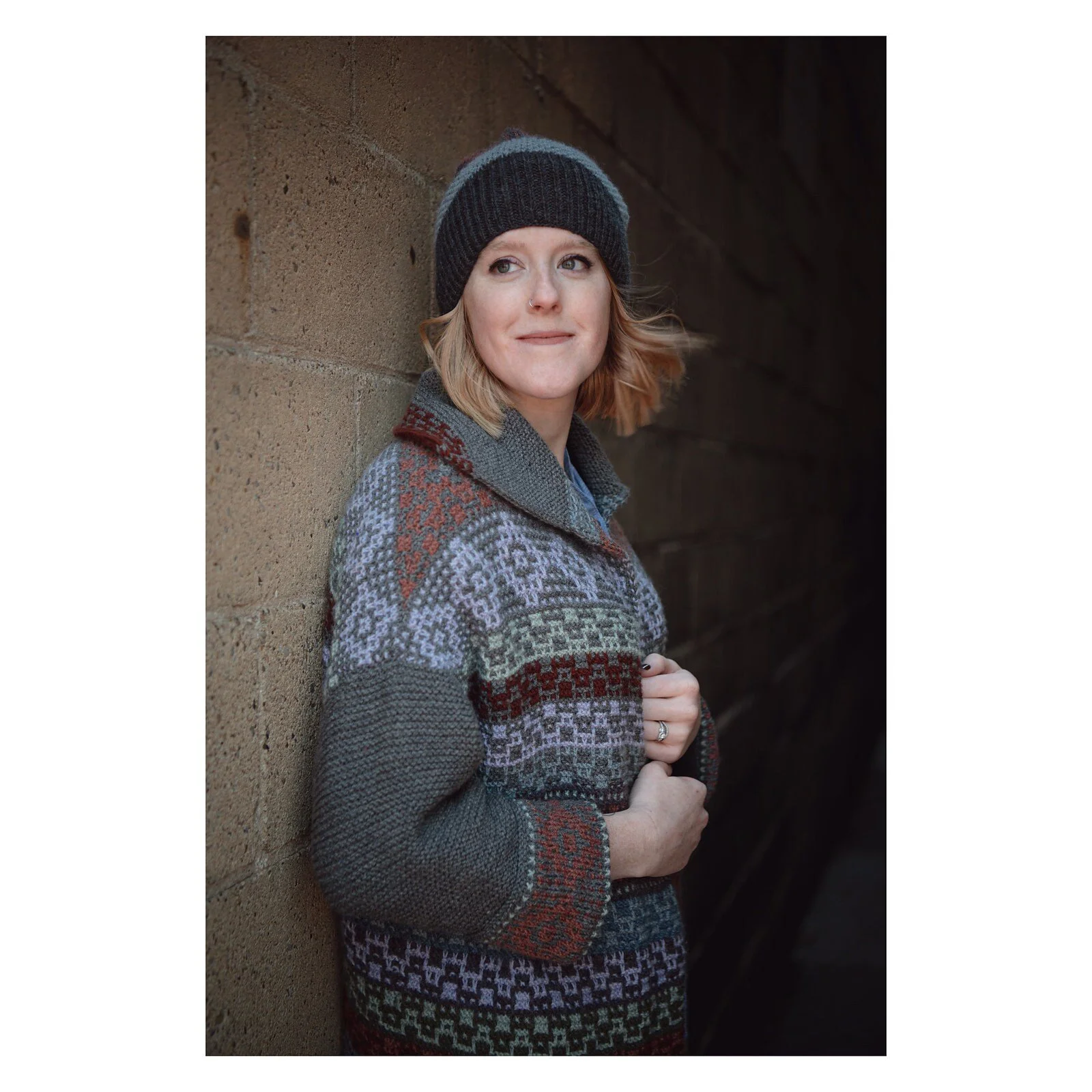 Knitting Pattern: Sweater - Slip Stitch Knitting