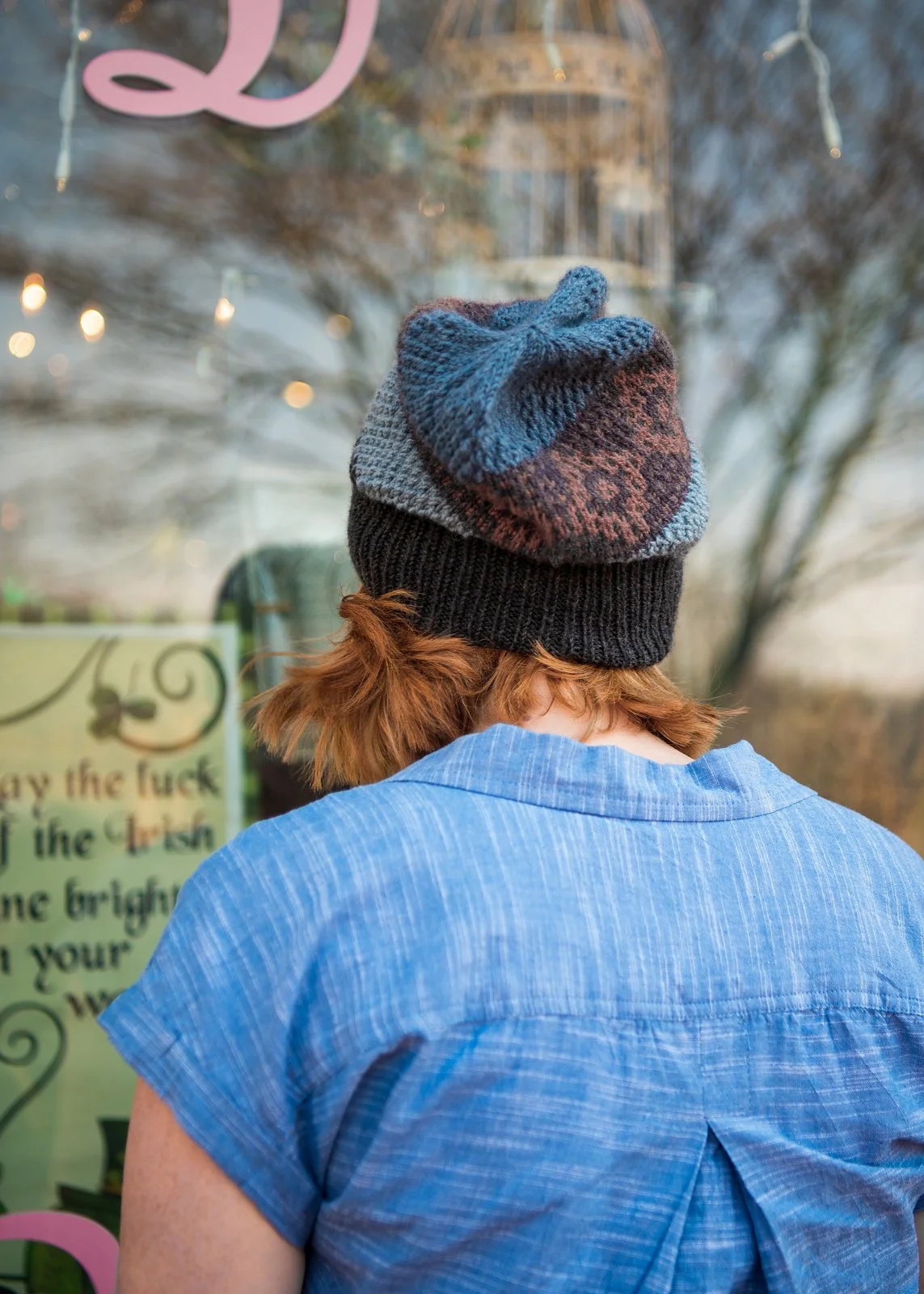 Knitting Pattern: Mosaic and Brioche Knitting