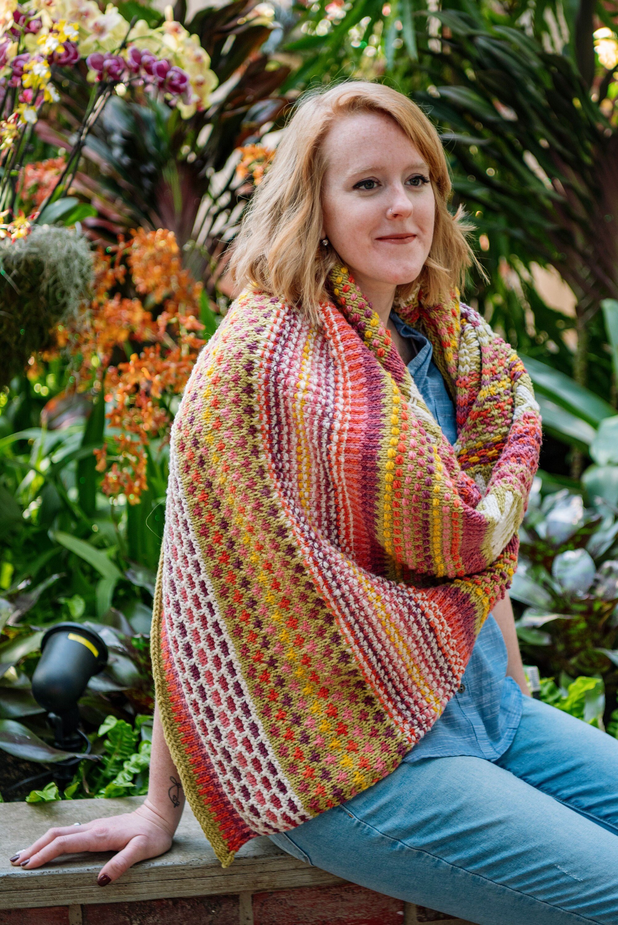 Flos Ambulare Shawl - Knitting Pattern