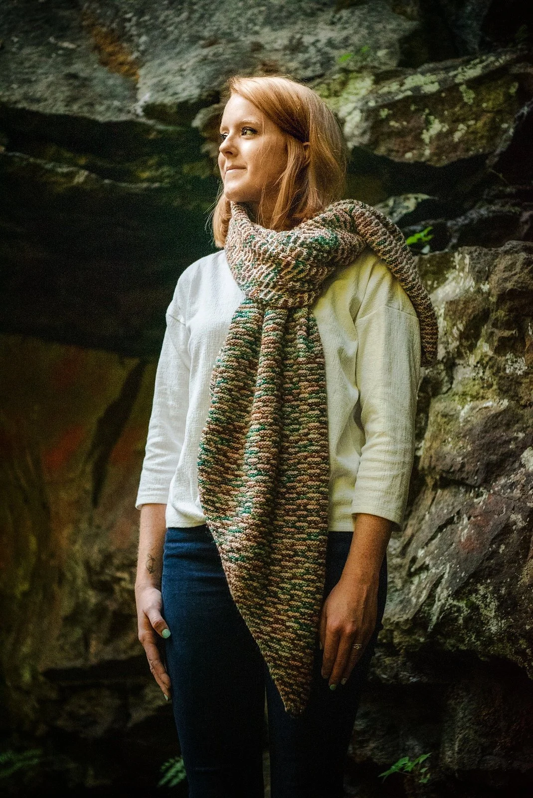 Knitting Pattern:  Shawl Knitting