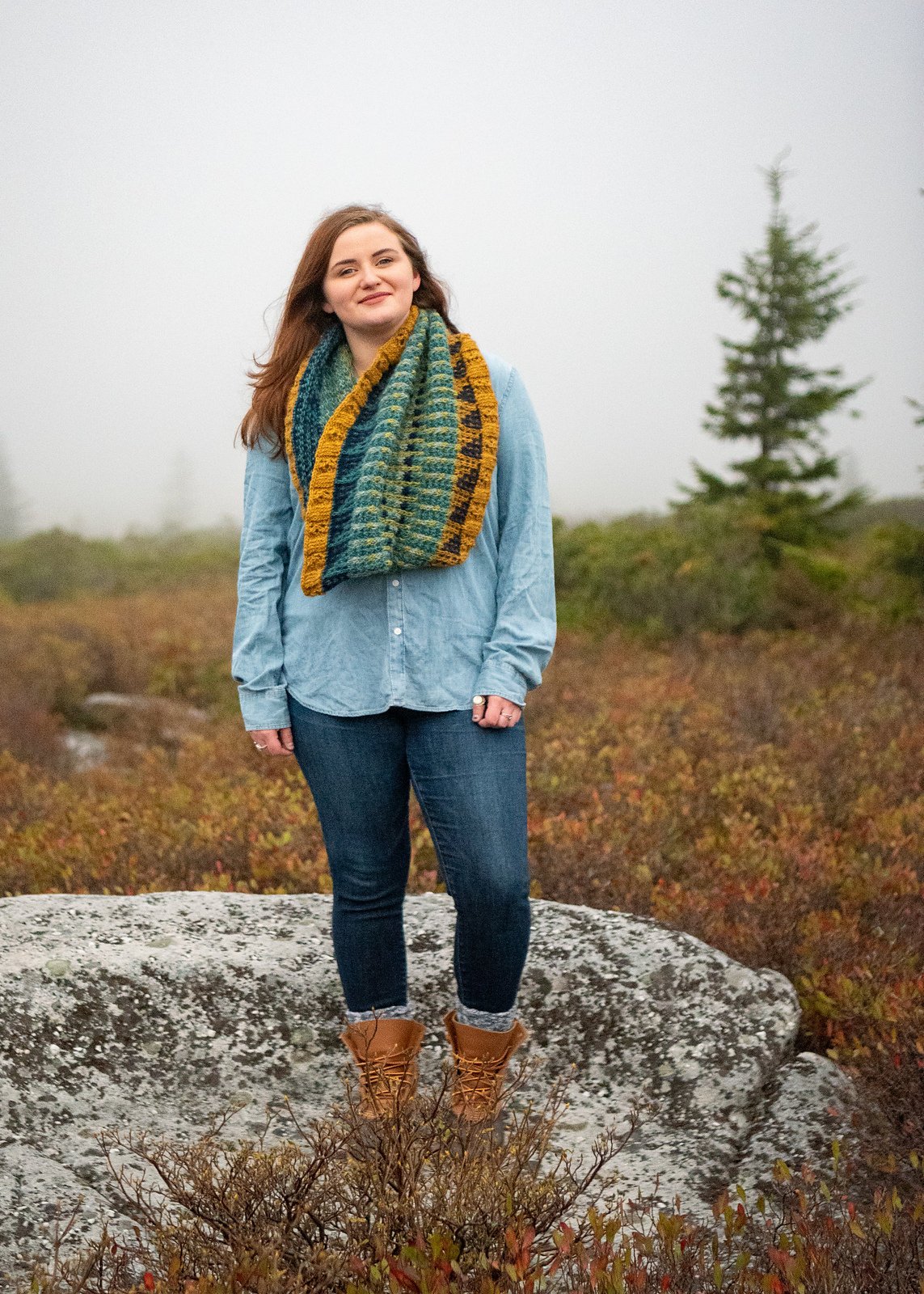 Knitting Pattern: Allegheny Plateau Cowl