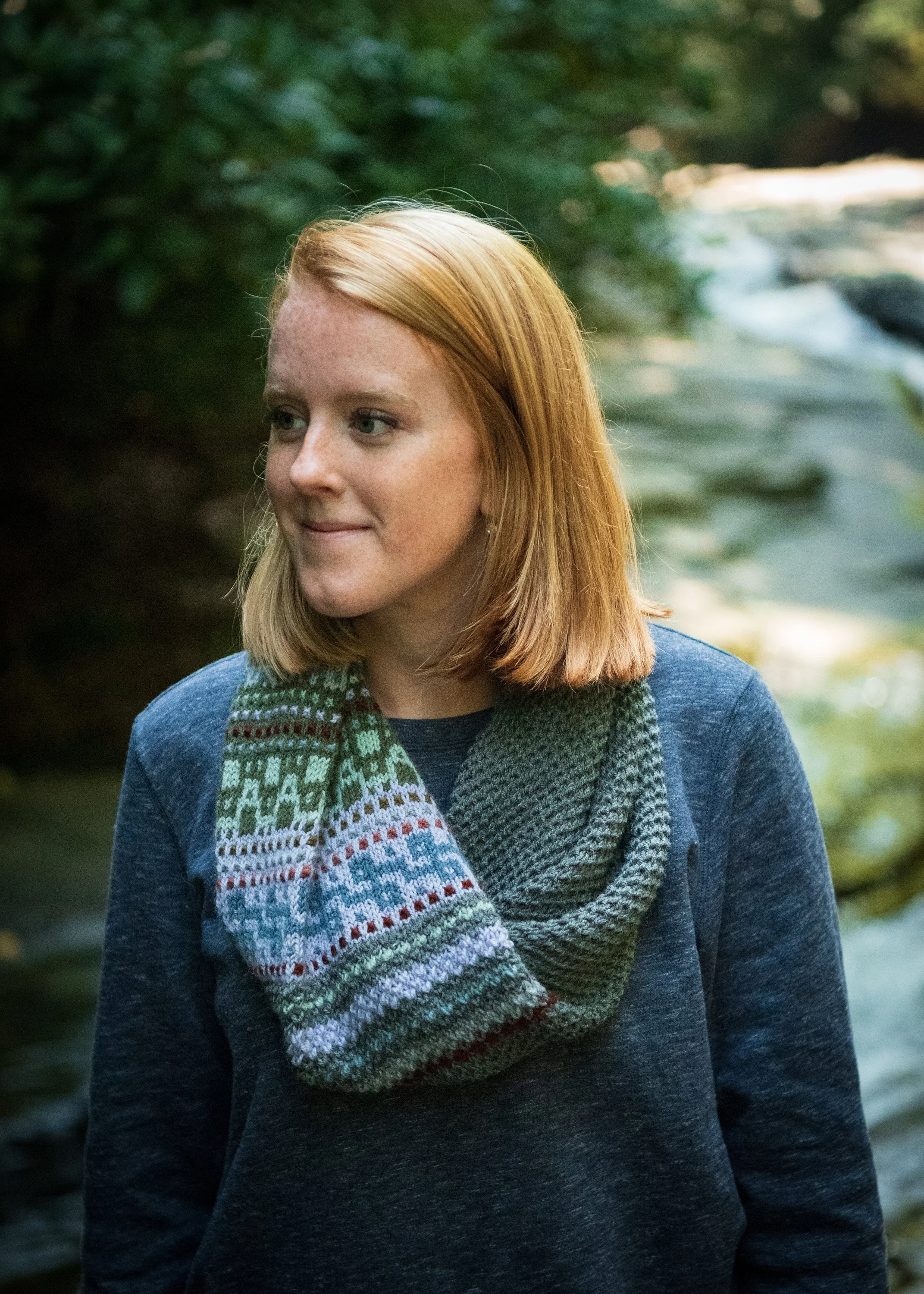 Knitting Pattern: Oakmont Tubular Cowl