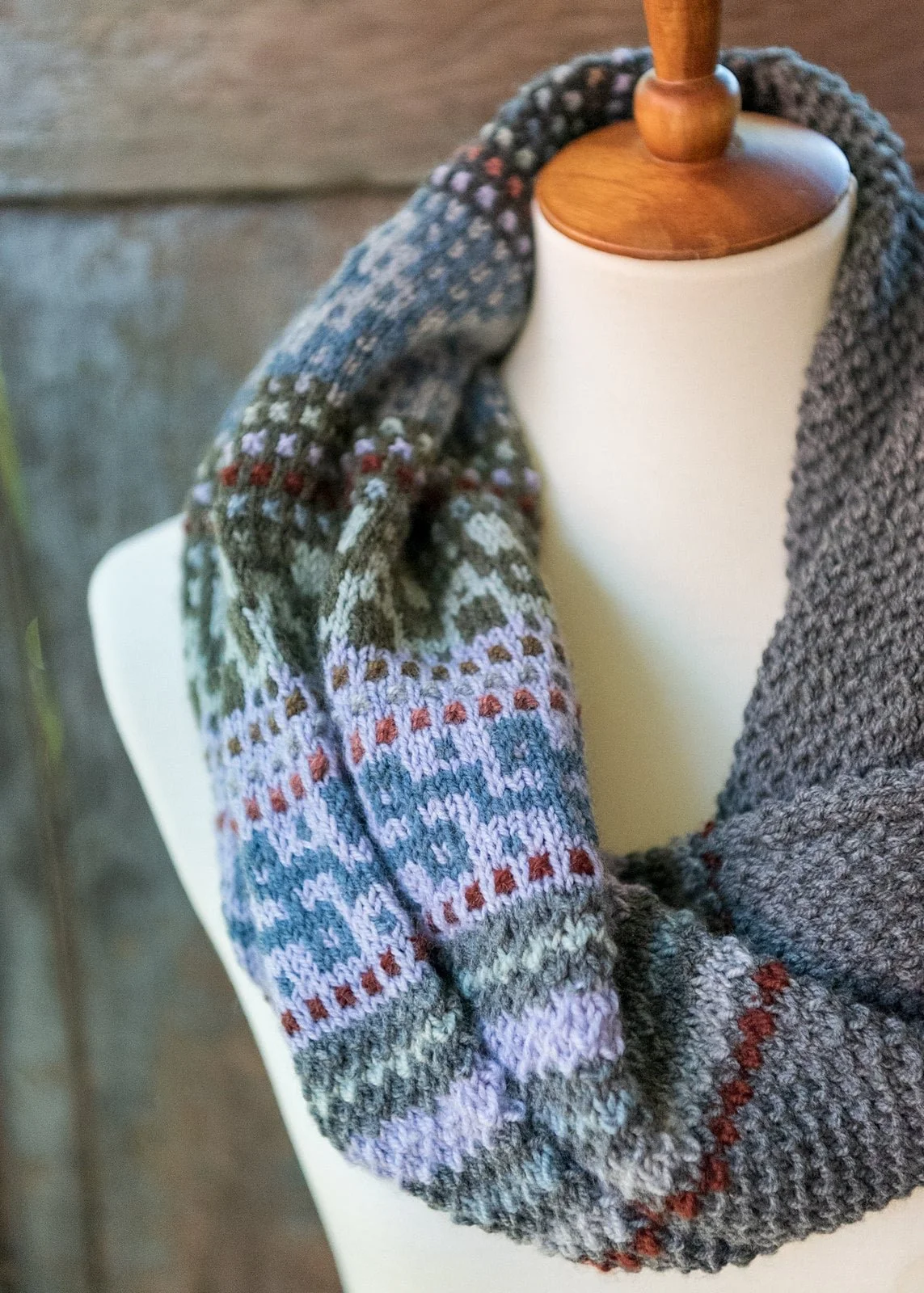 Brioche & Mosaic Knitting - Knit Your Own Neckwarmer