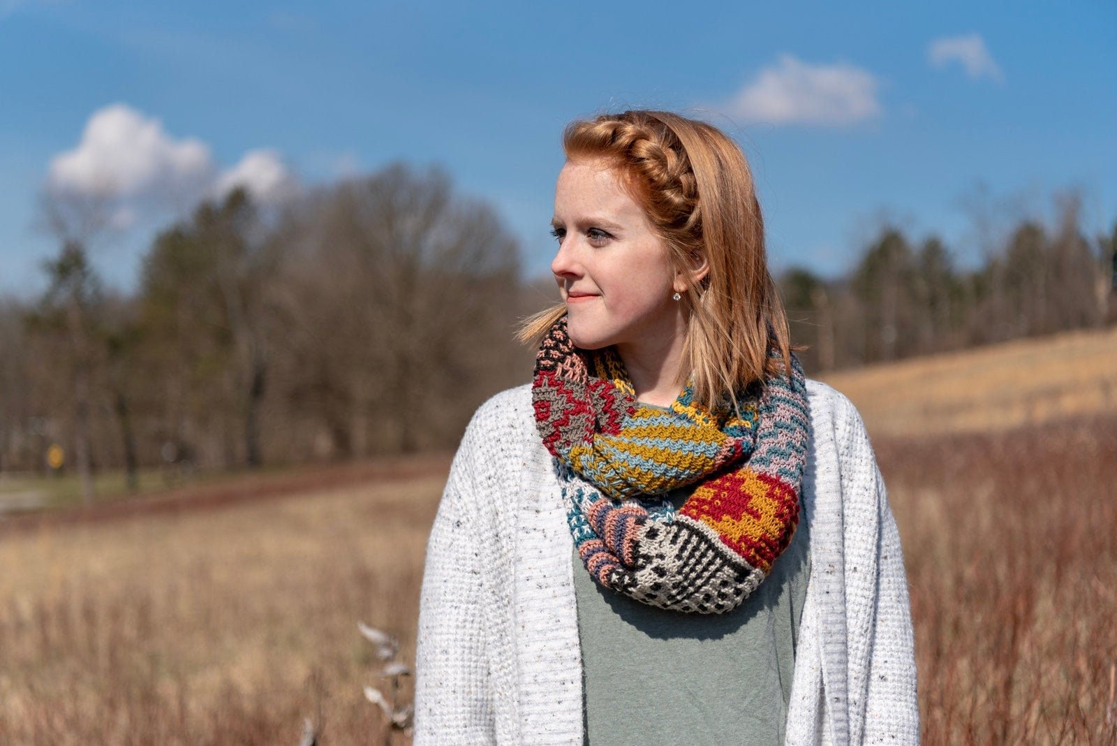 Knitting Pattern: Maasaw Cowl - Mosaic Knitting - Slip Stitch Designs