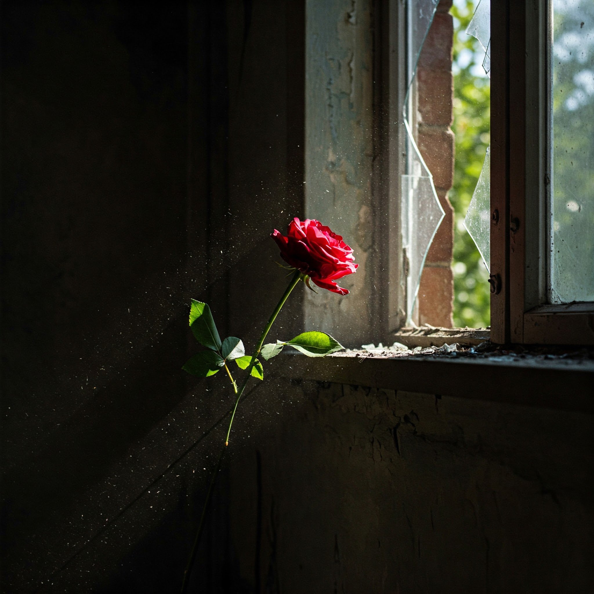 Through A Broken Pane