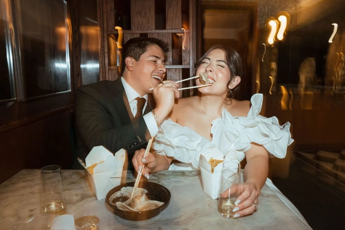 I love receiving galleries from your wedding day. As makeup artists, we rarely get to witness every part of the celebration (unless we&rsquo;re hired for full-day touch-ups). We see the getting ready moments &mdash; but not always the first look, the