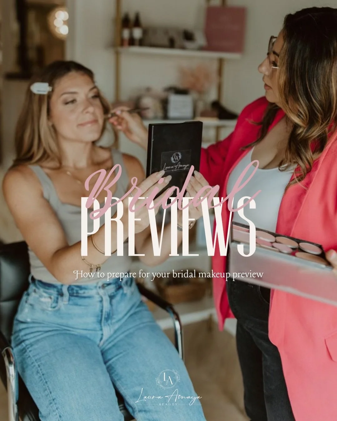 The secret to a flawless wedding day look? 
Preparation ✨

Your bridal preview is a collaborative space. A chance to try a look, share feedback, and make adjustments before the big day.

From consistent skin prep to grooming, hair, lashes, and even a