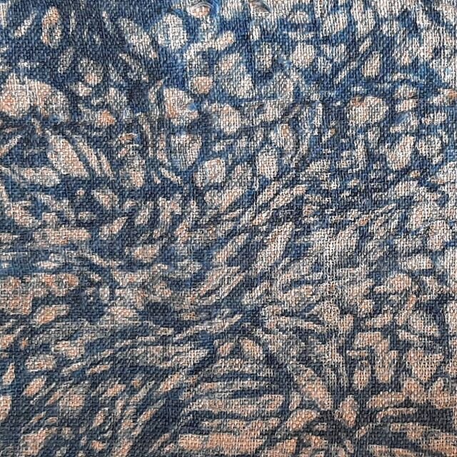 #lenapalenius #katazome #shibugami#stencilart #aizome #indigo #handmade #handdyed #swedish #artstudio #artoninstagram#textileart #lenapaleniusswedishartstudio