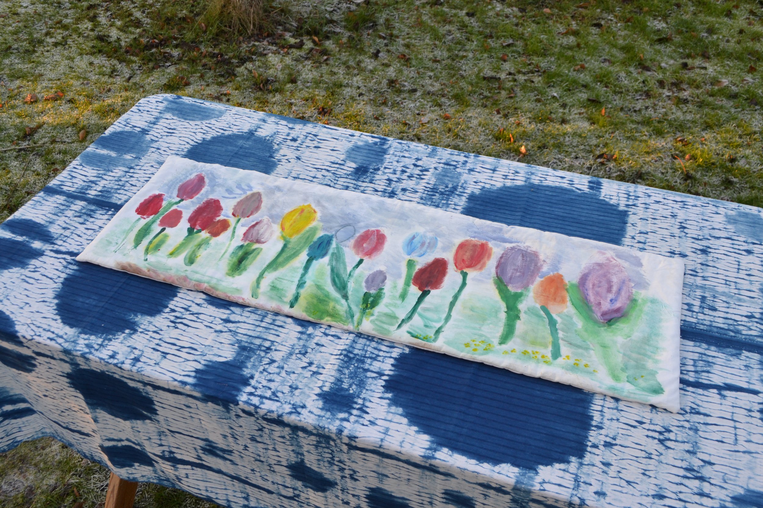 Slöjdbasar på Kulturgatan i Bodafors