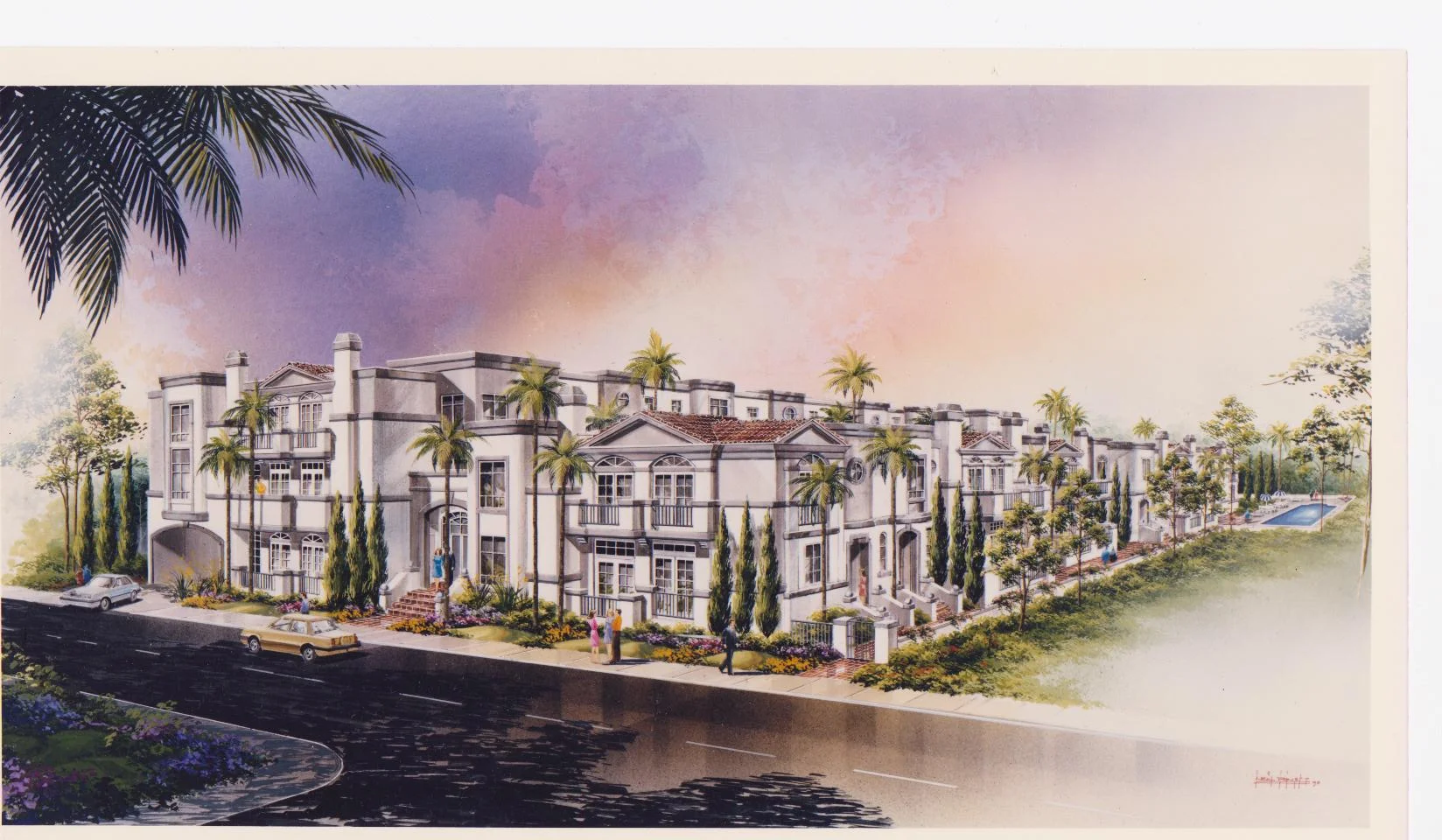 Town houses: Encino, California