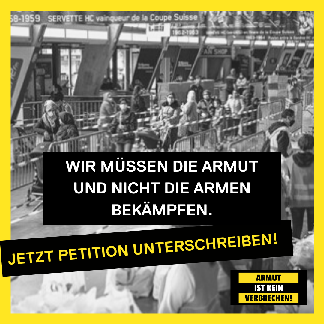 Armut ist kein Verbrechen!