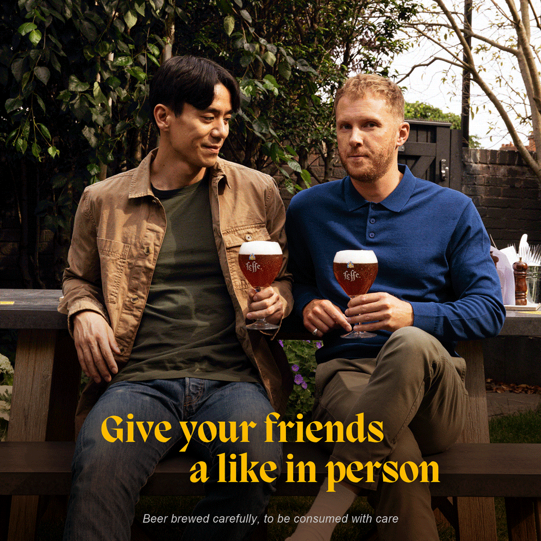  A like, a hug, a million high fives, seeing friends does wonders for the soul. Tag yours below and get a meet up going #ShareMoreWithLeffe 