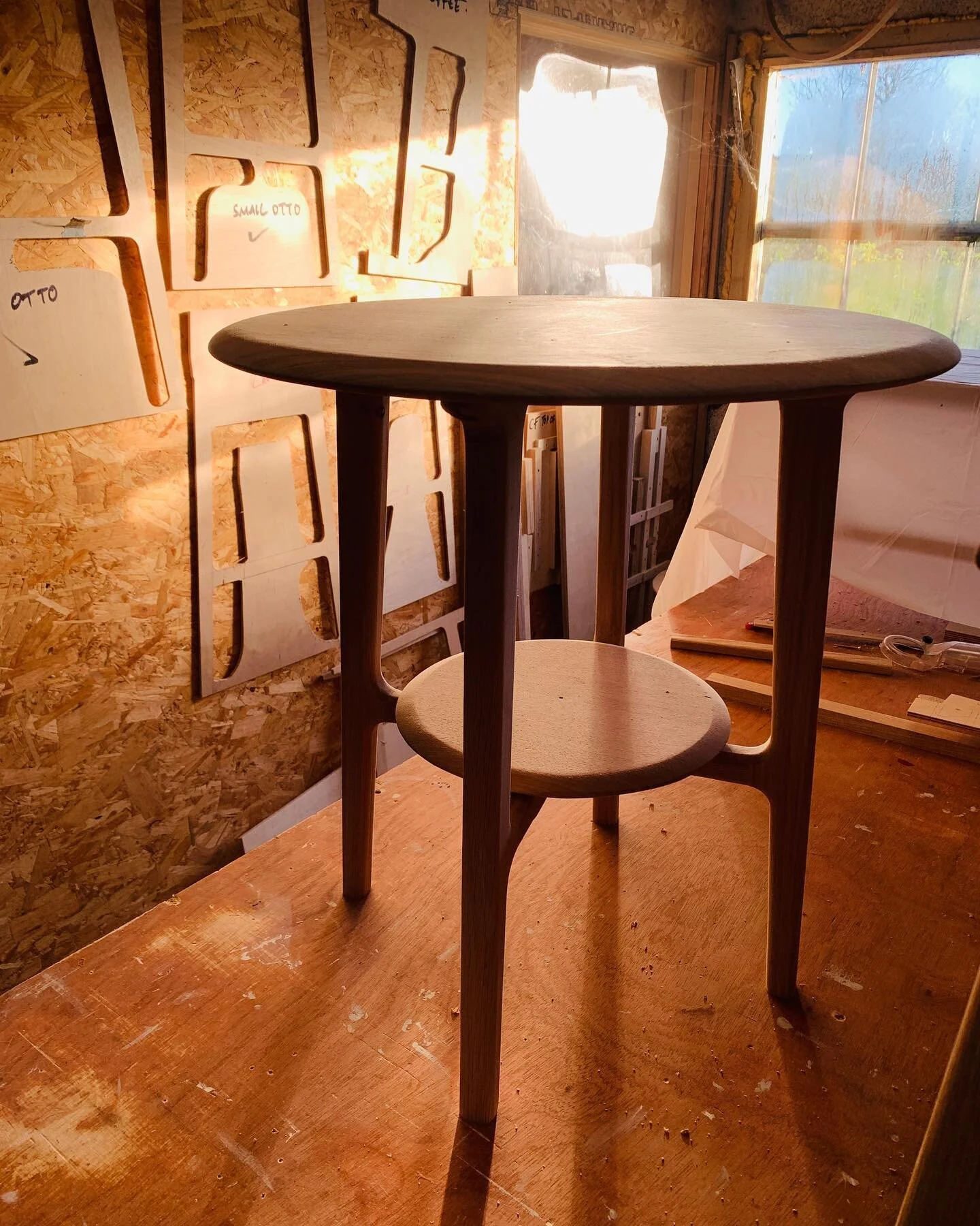 A sneak peak of some new House of Hobson occasional tables coming to market soon! #occasionaltable #sidetable #bedsidetable #designermaker #madeindevon #handmade #sustainablefurniture