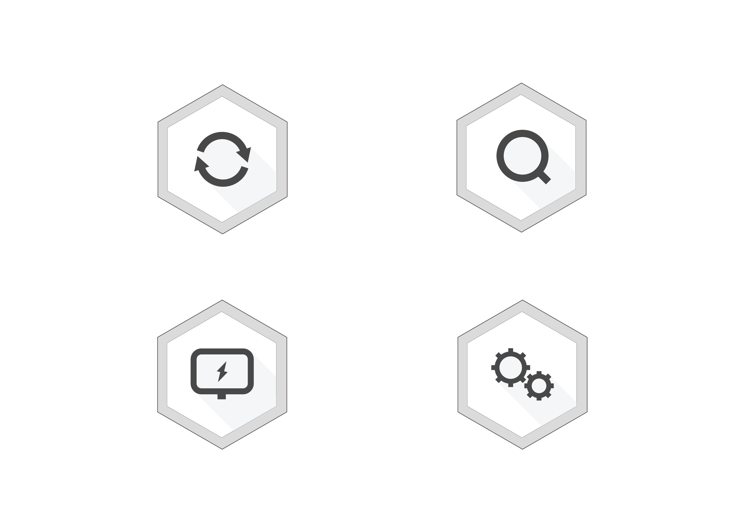 Website icons.
