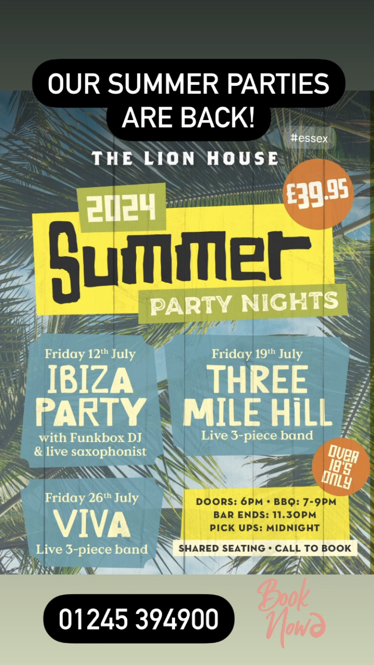 LION INN - SUMMER PARTY NIGHTS (TICKETED)