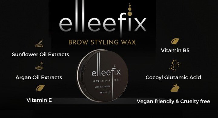 Elleefix helps to tame unruly brows and keep them in place all day long. The ingredients are nourishing and is great for everyday use or for those special occasions to perfect your look. 

Ellefix is in stock at The Pampered Lady.

#beautysalon #mudg