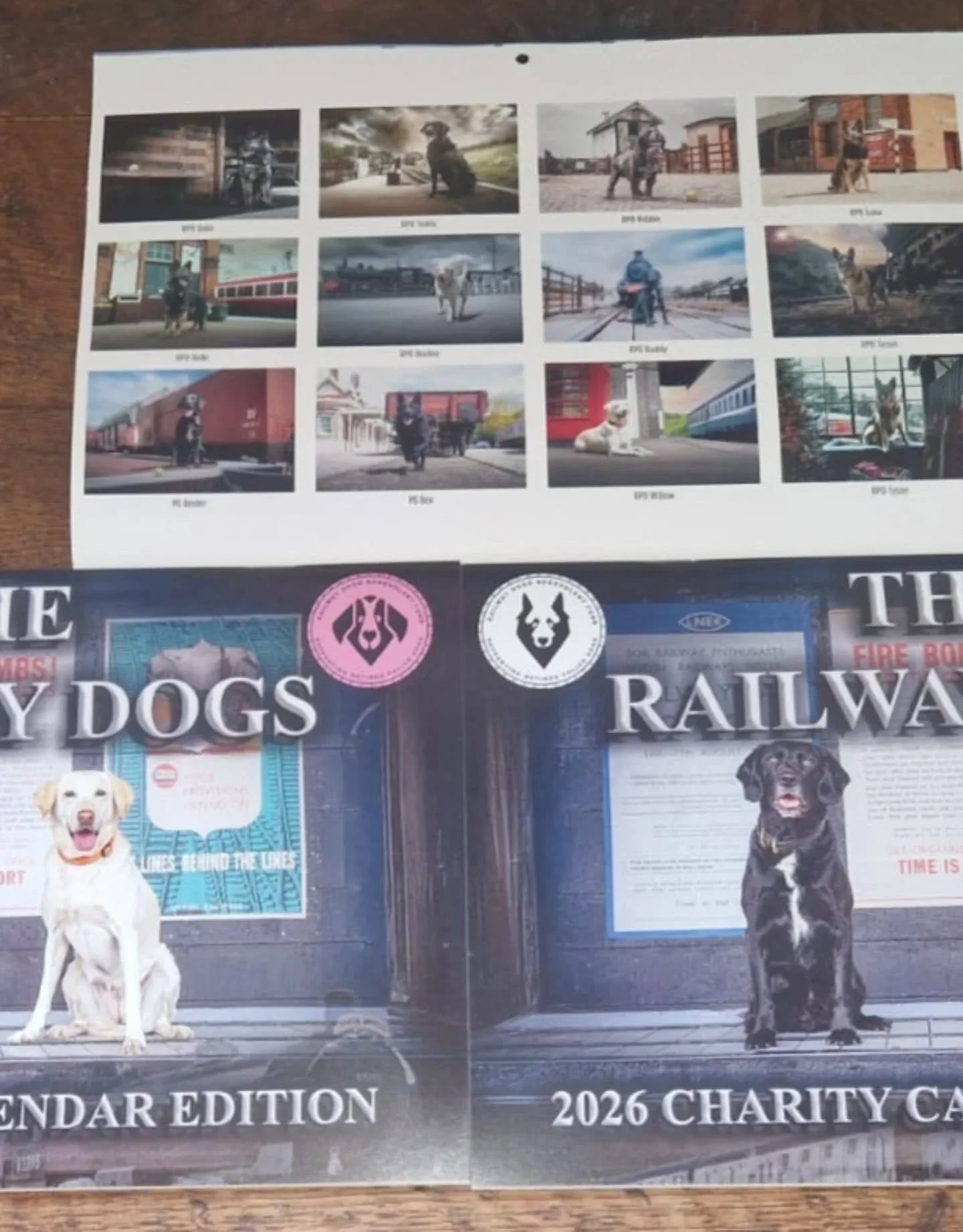 🚂🐶 Exciting news! The Railway Dogs Benevolent Fund 2026 Calendar is finally here!

Amazing Photography from @zerobarknine 📸

A huge thank you to everyone who&rsquo;s bought one &mdash; we&rsquo;re getting them all packaged up and ready to post out