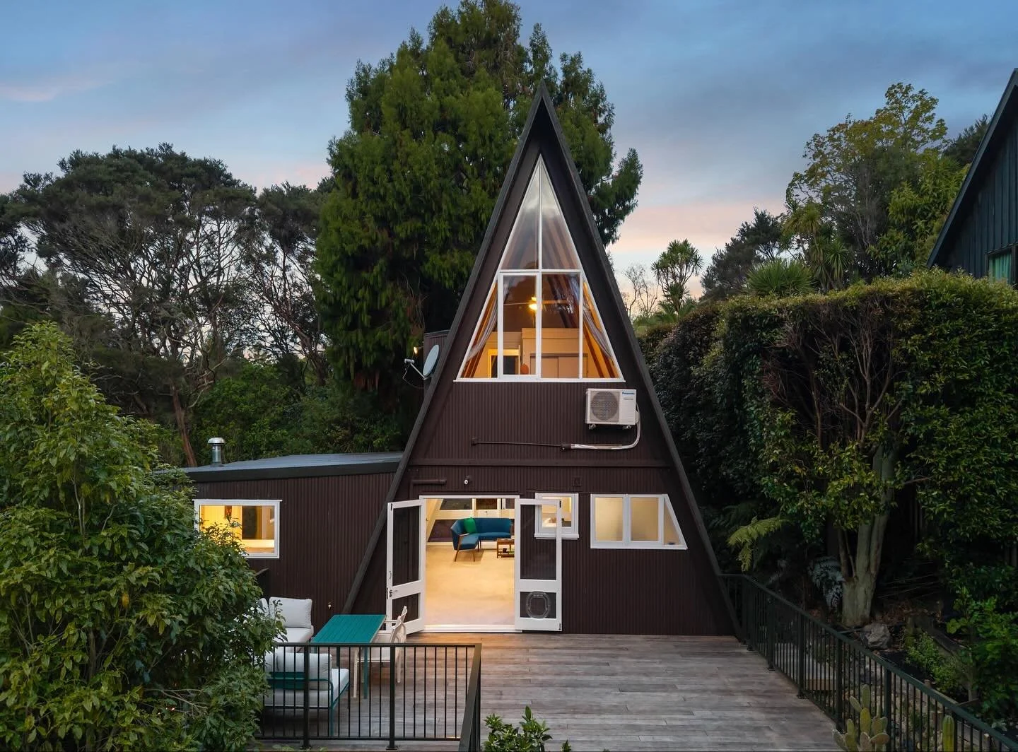 One-of-a-kind.
The A-Frame home is one-of-a-kind; and 4 Glenbush is a perfect example of this architecture in harmony with its natural surroundings. 
You’d likely get away with not setting a morning alarm here. The native birdsong would take
