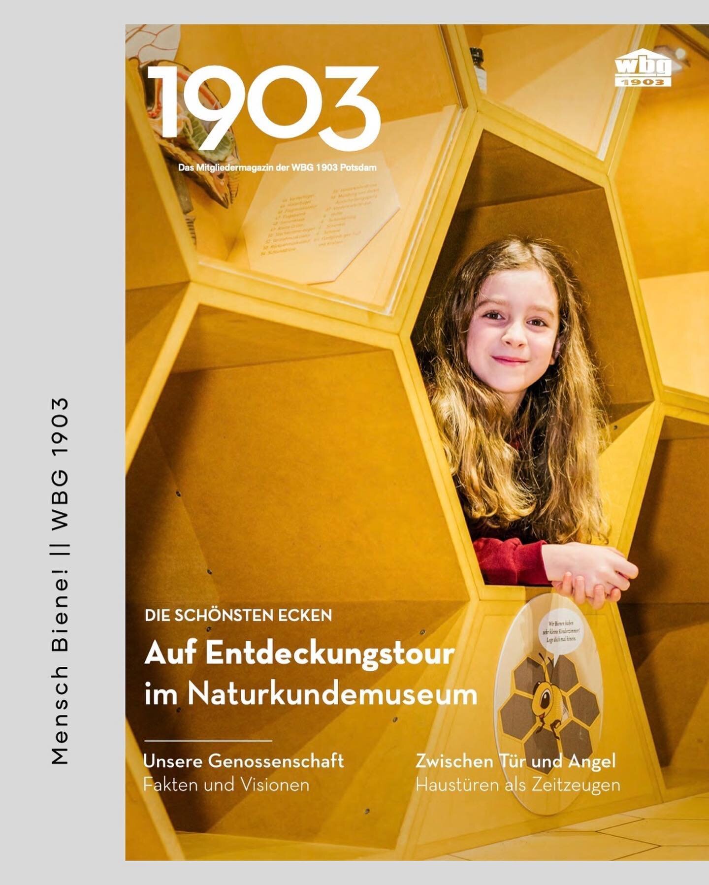 client: Steeeg for WBG 1903

F&uuml;r die neue Ausgabe des Mitgliedermagazines der WBG 1903 ging ich zusammen mit Amelie und ihrem Papa Rob&eacute;rt auf Endtdeckungstour im wundersch&ouml;nen Naturkundemuseum Potsdam.
In der Mitmachausstellung &ldqu