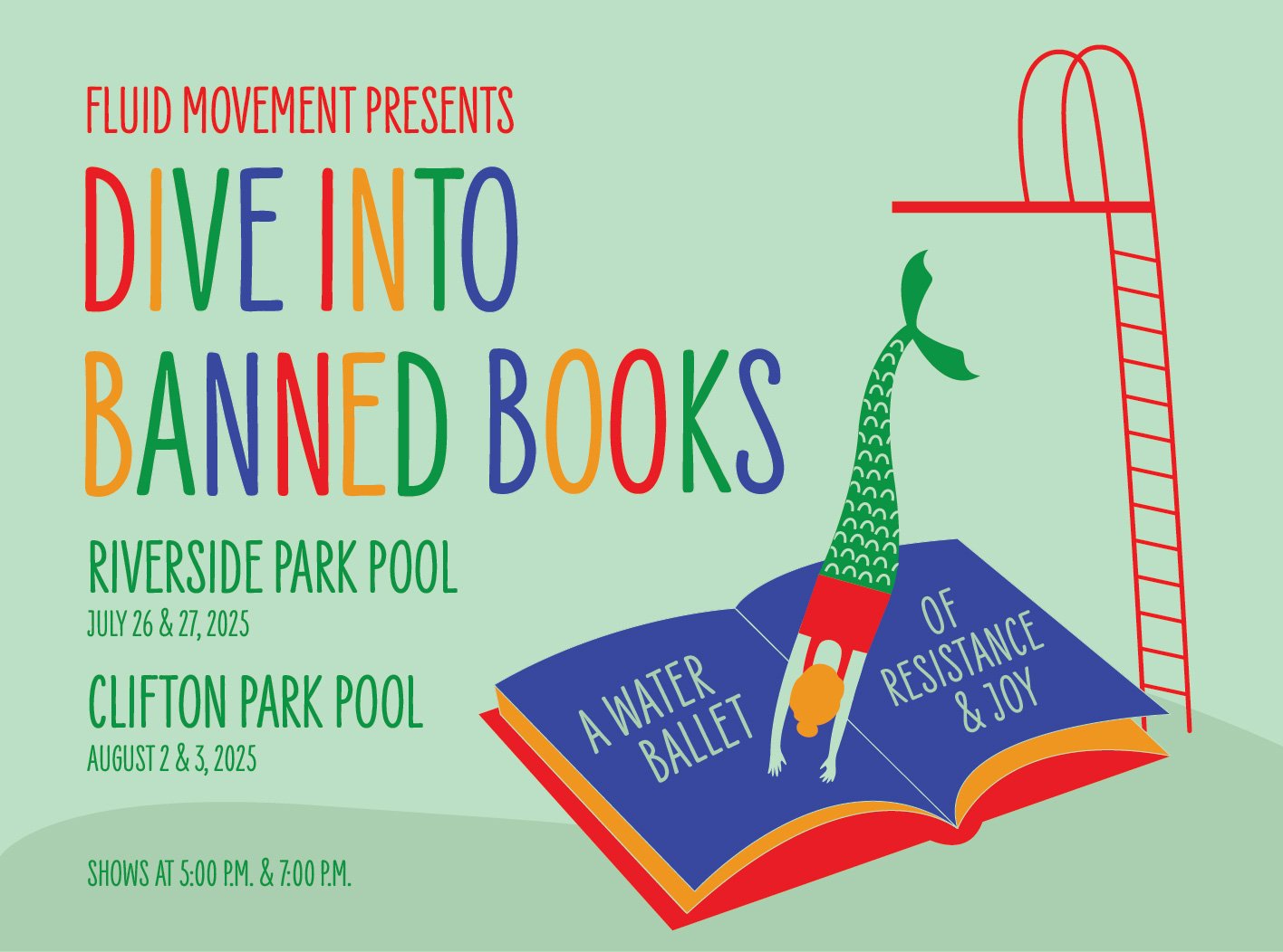 Dive Into Banned Books: A Water Ballet of Resistance and Joy - Show 1