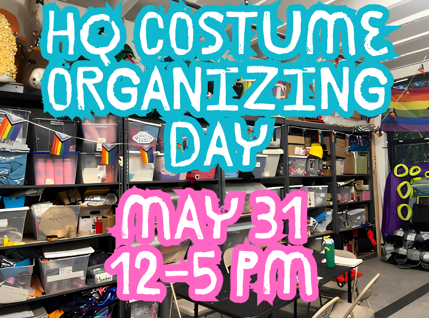 HQ Costume Organizing Day