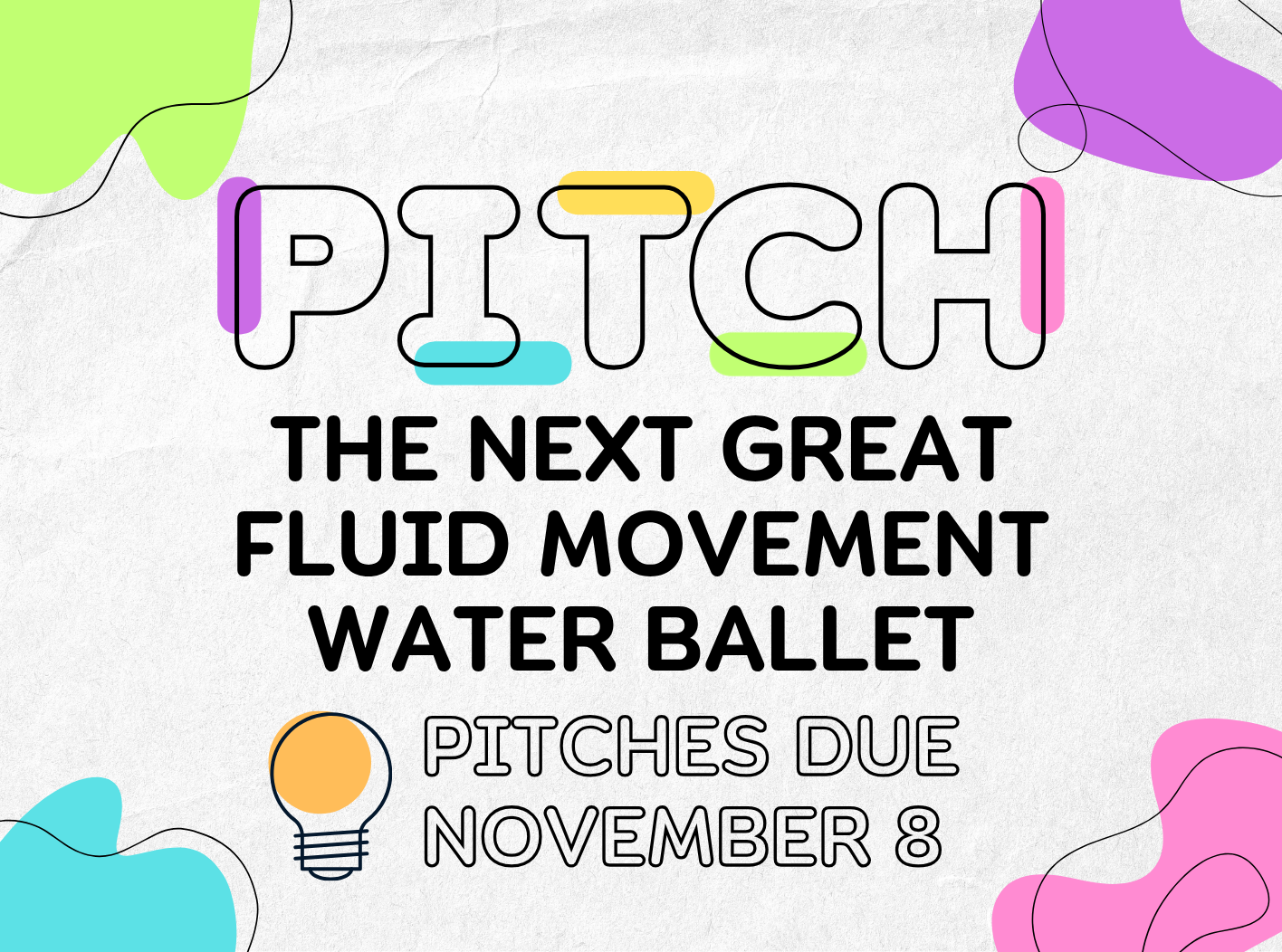 Submit a Water Ballet Pitch