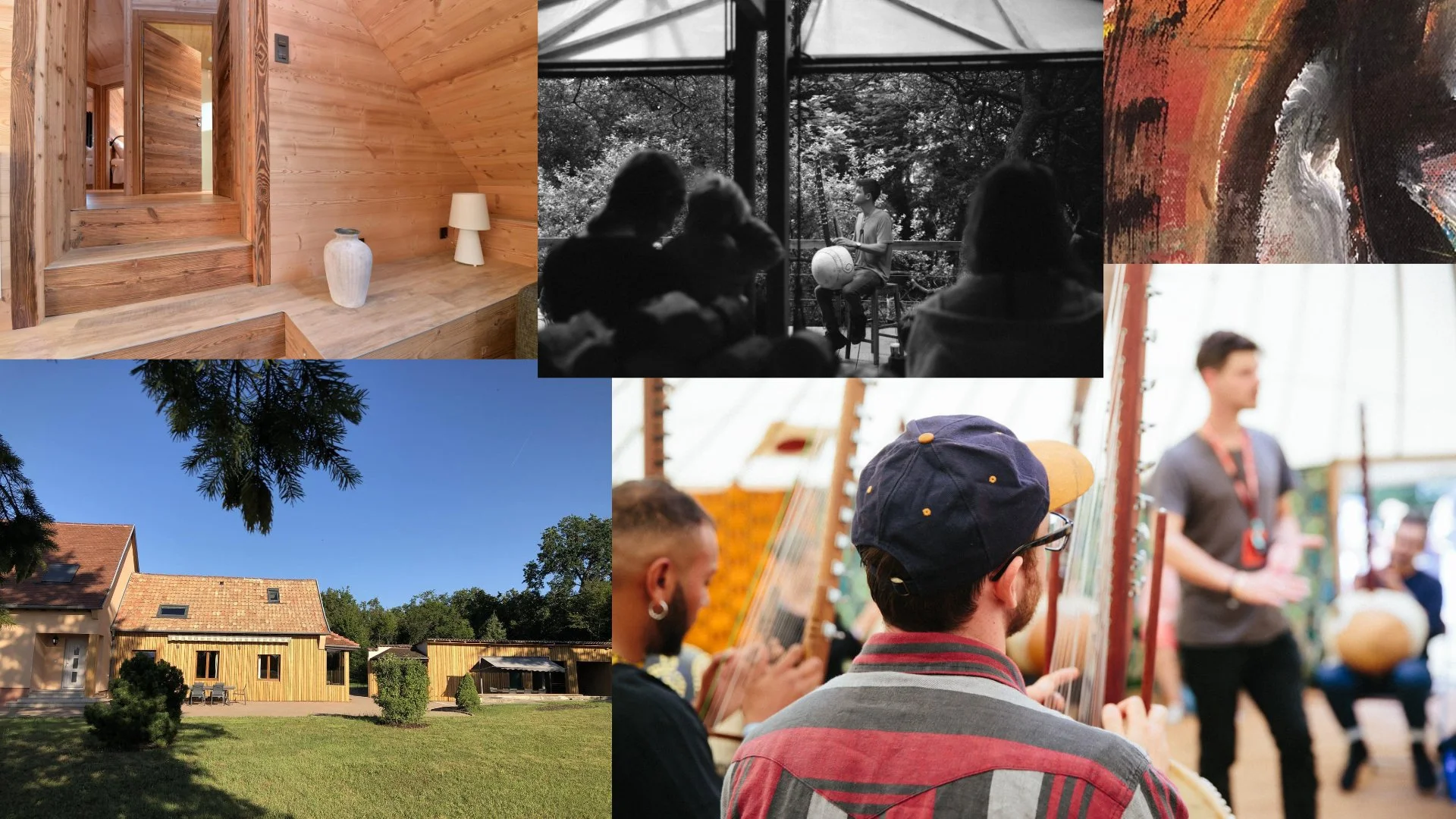 Long weekend kora workshop retreat - Le Clos Ô Daims - France - (FULLY BOOKED)