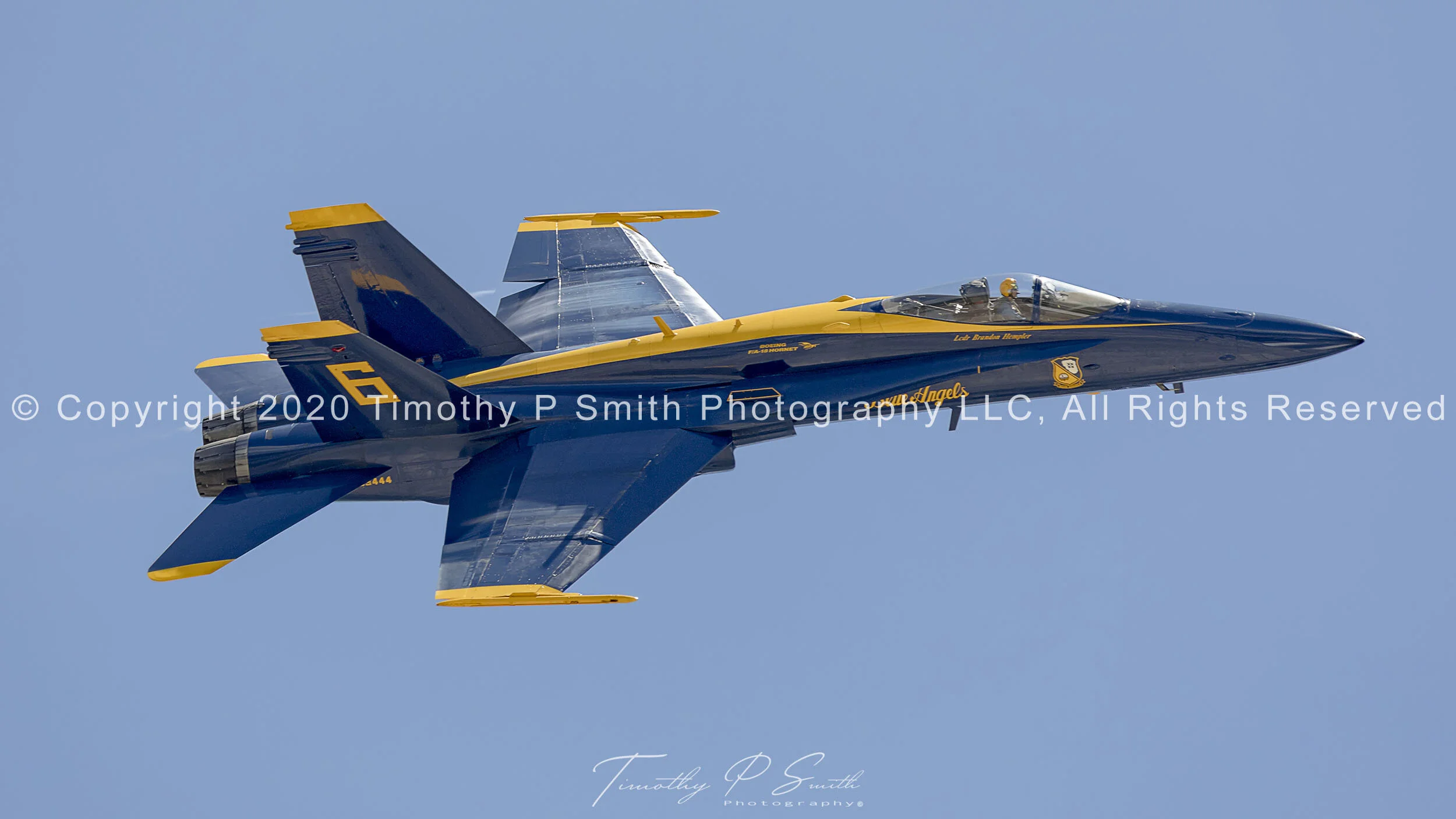 McDonnell Douglas F/A-18 Hornet - US Navy Blue Angels - 2018 NAS Pensacola Florida