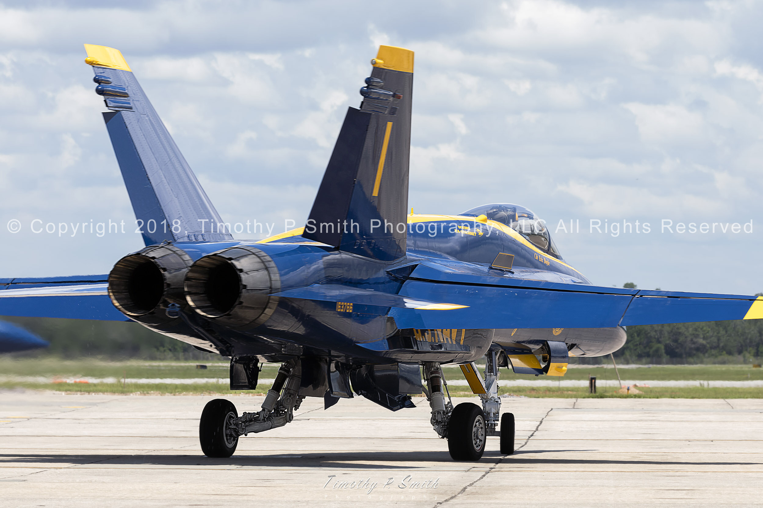 McDonnell Douglas F/A-18 Hornet - US Navy Blue Angels - 2018 NAS Pensacola Florida