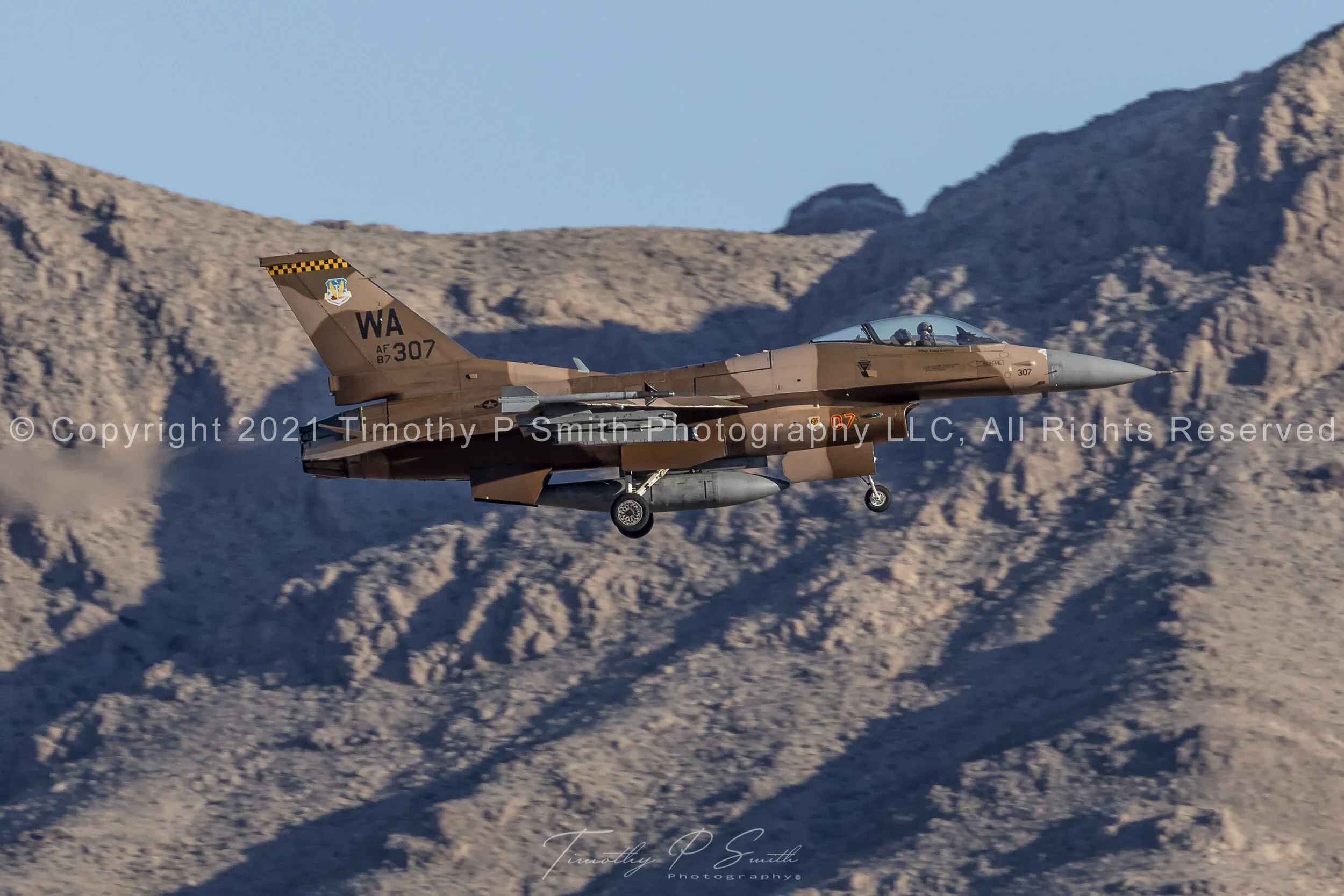 Aviation Print - “Desert" Red Star