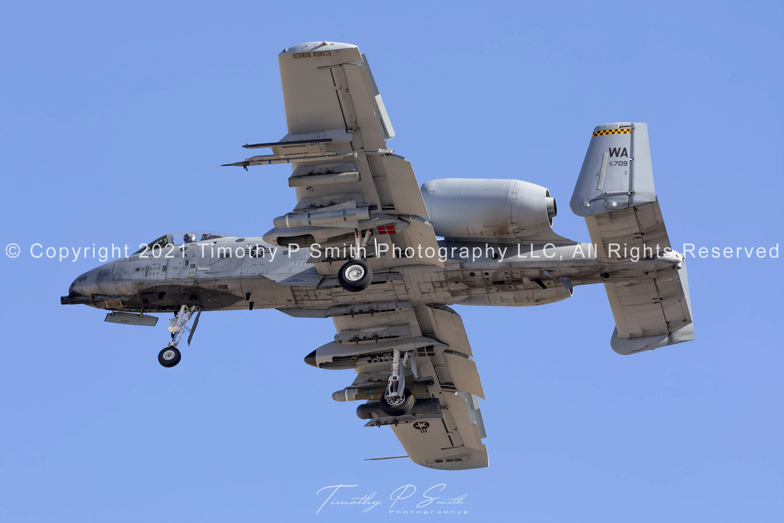 Aviation Print - Fairchild Republic A-10 Thunderbolt II
