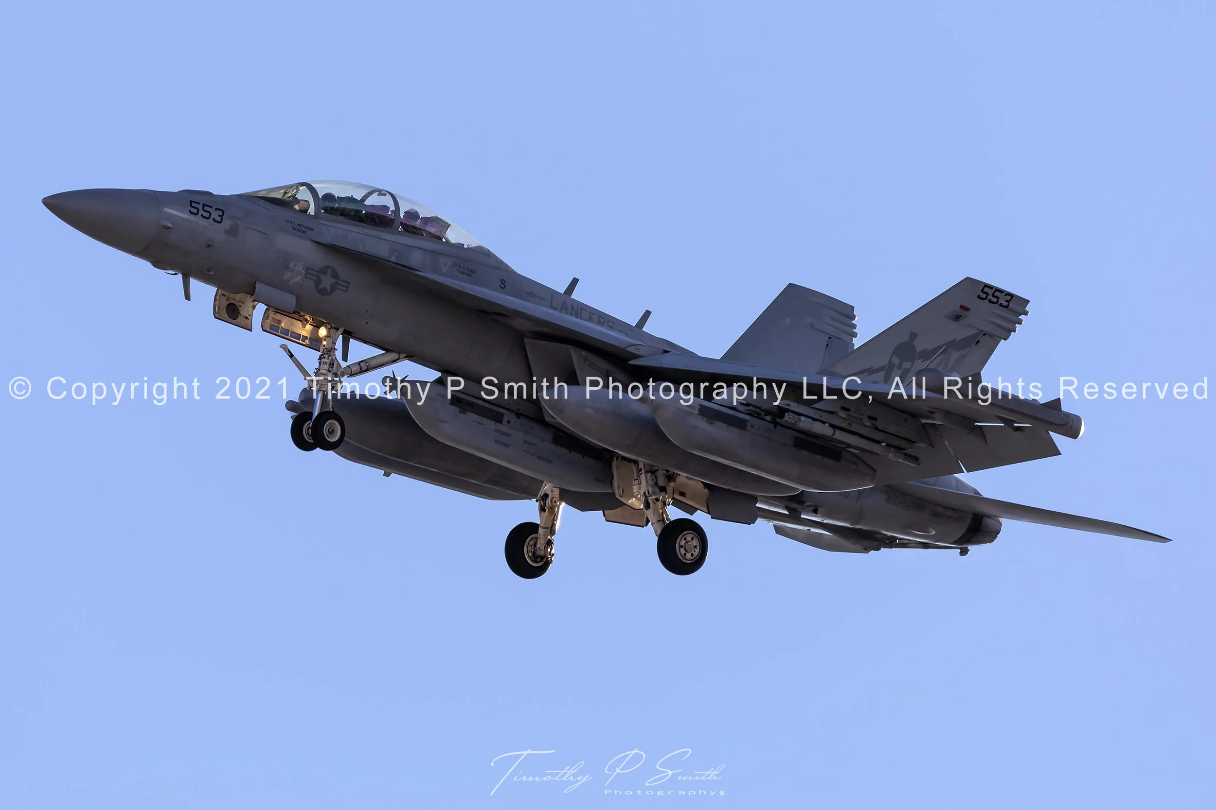 US Navy - Boeing EA-18G Growler -VAQ-131 "Lancers" - Red Flag 20-1