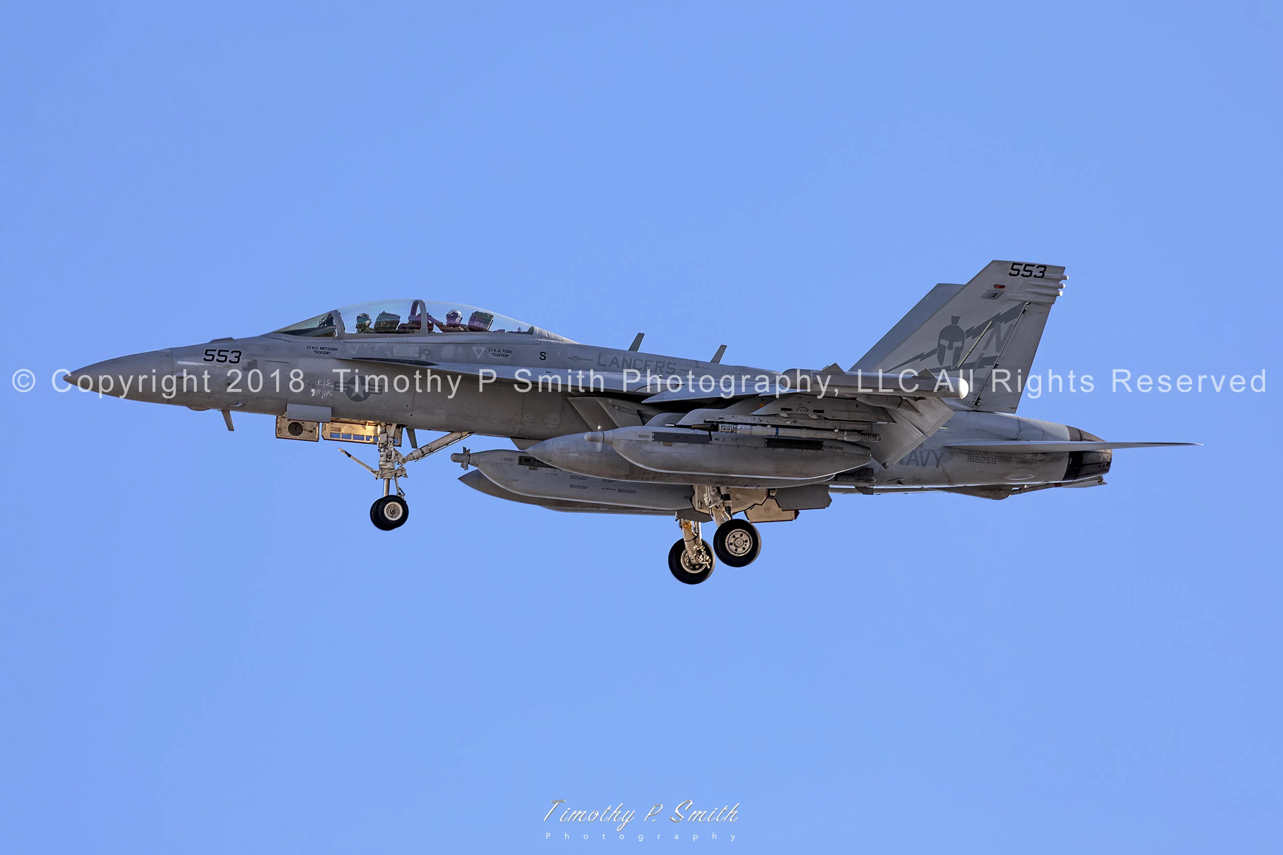 US Navy - Boeing EA-18G Growler -VAQ-131 "Lancers" - Red Flag 20-1