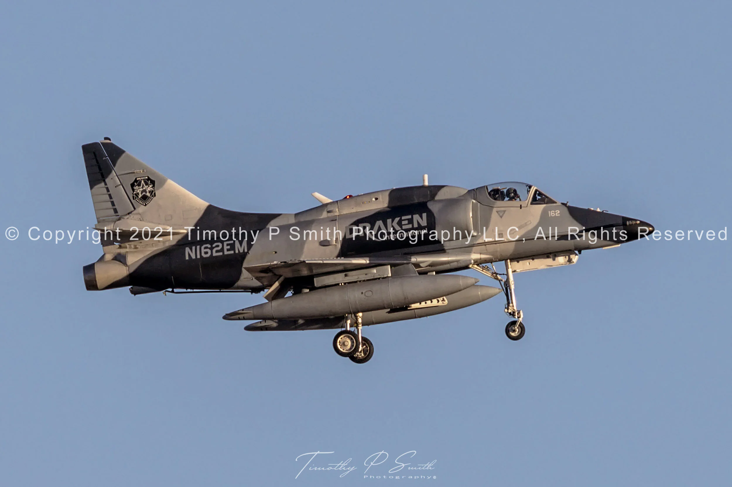 Draken - Douglas A-4K SkyHawk - Adversary Support - Red Flag 20-1