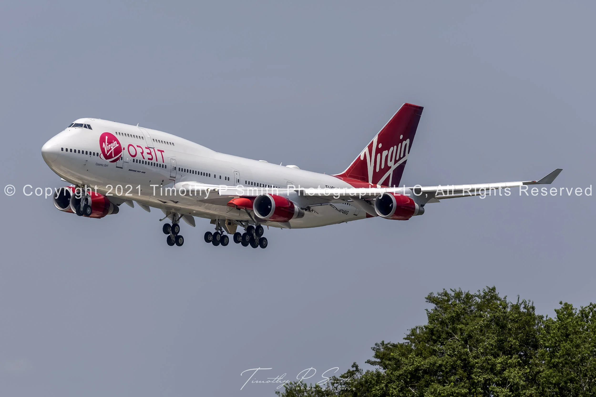 Aviation Print - Cosmic Girl  "Step in my transporter”