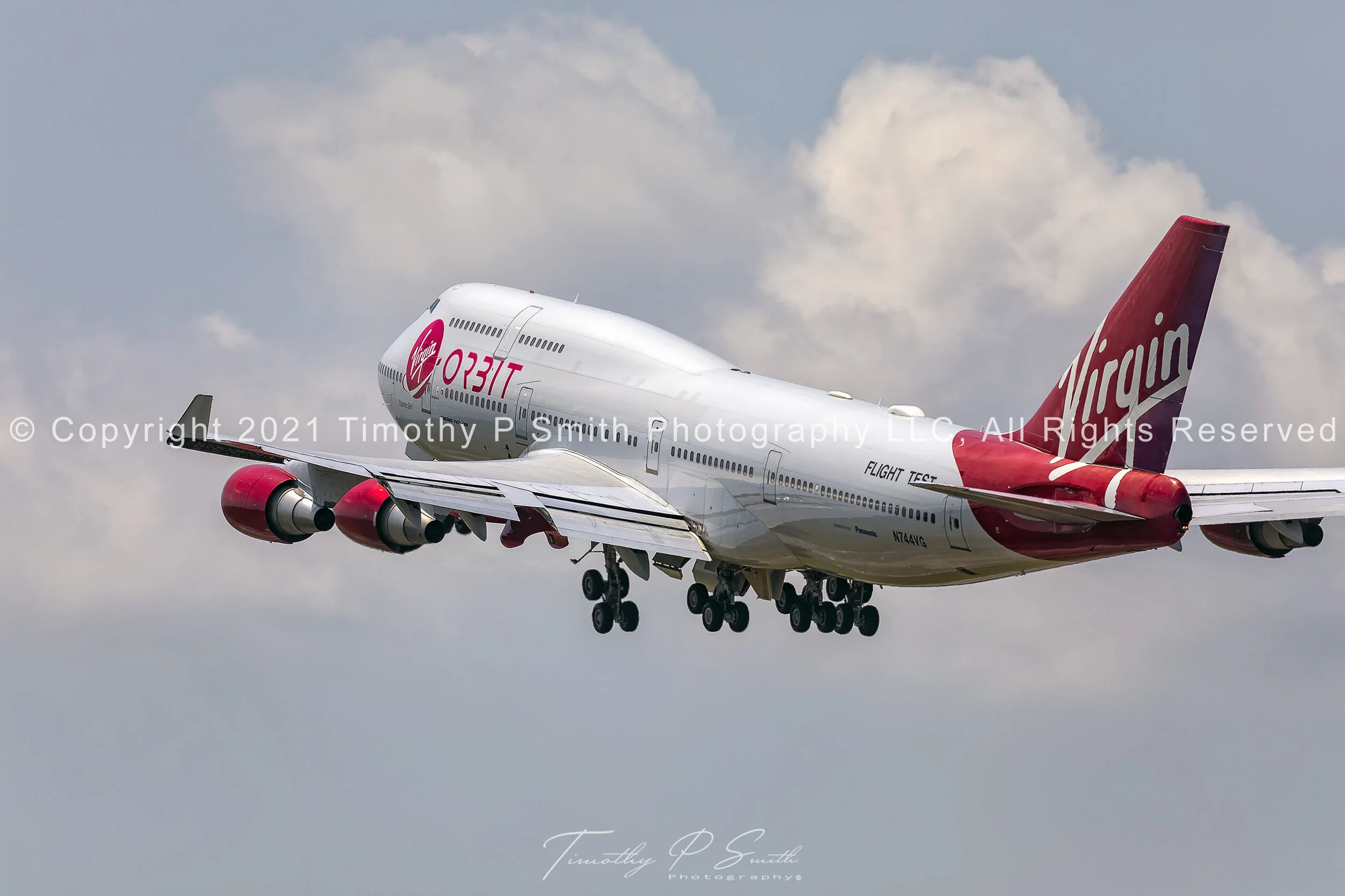 Boeing 747 Cosmic Girl