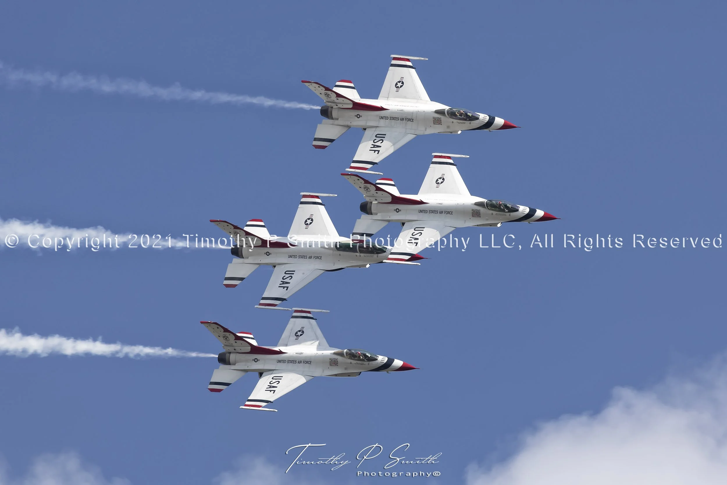 2019 - Timothy Paul Smith Photography - USAF ThunderBirds - %22Diamond Roll%22 - WOH2019.jpg