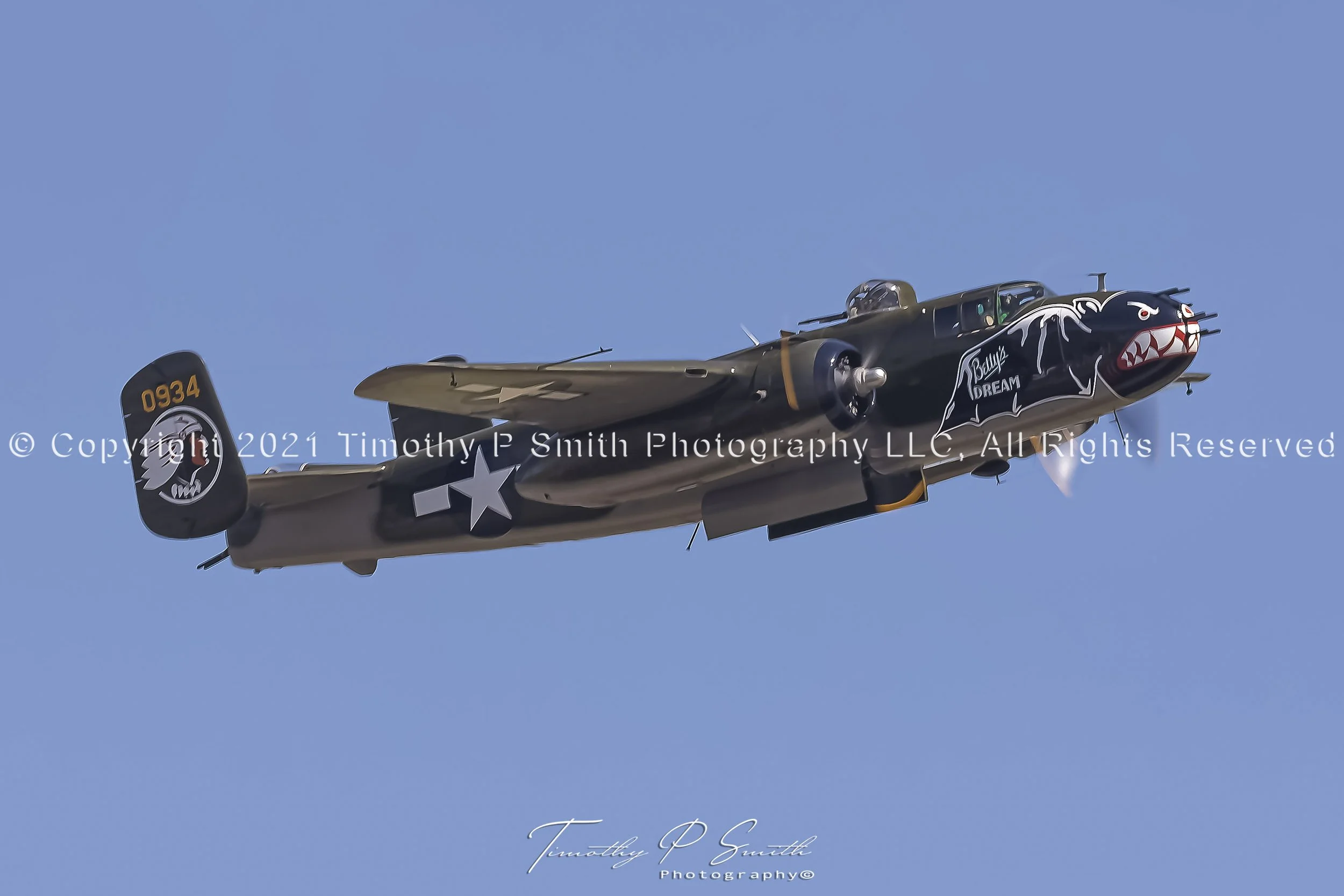 Aviation Print - B-25J Mitchell “Betty’s Dream”
