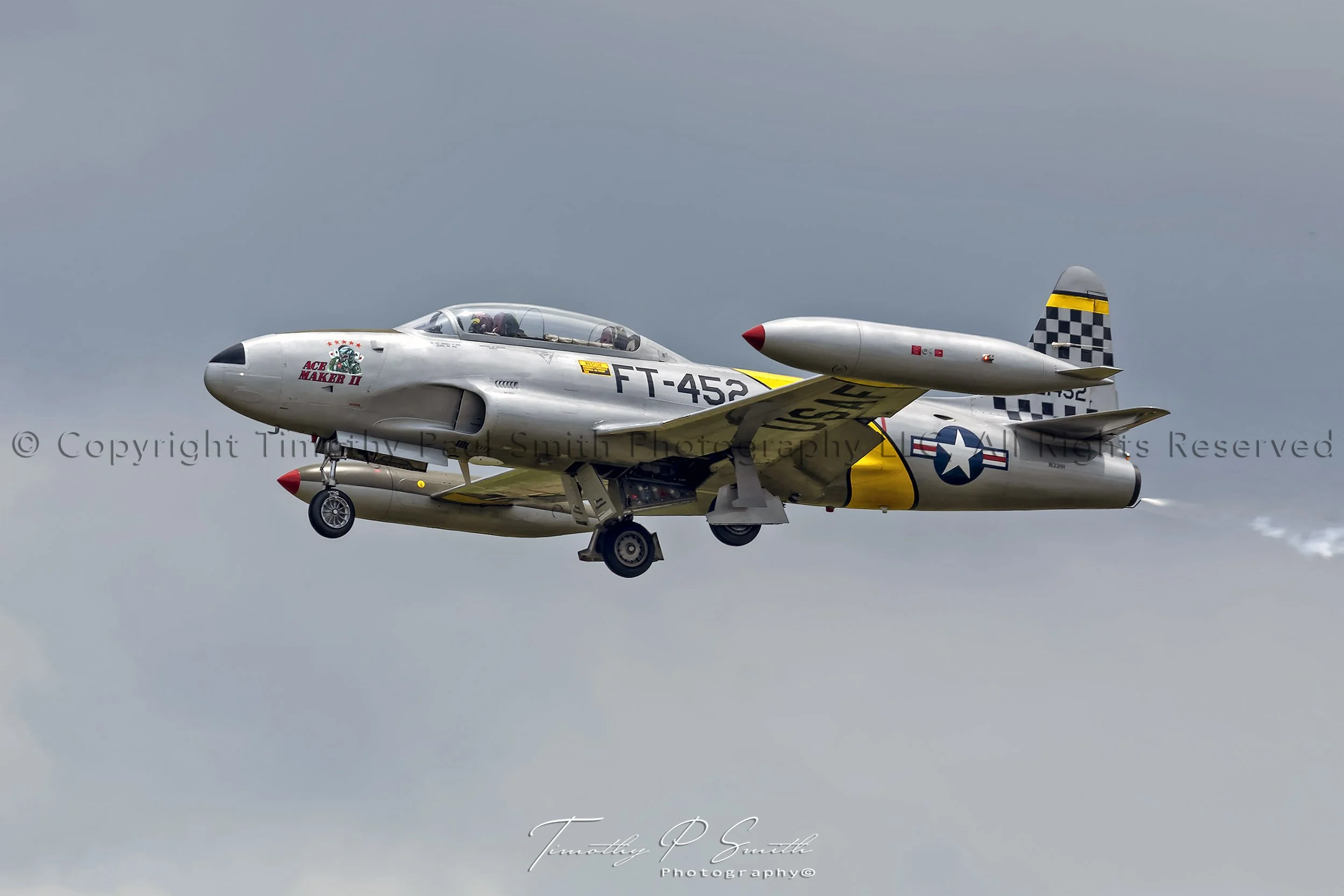 Aviation Print - “Ace Maker II”  Gear Down Dirty pass