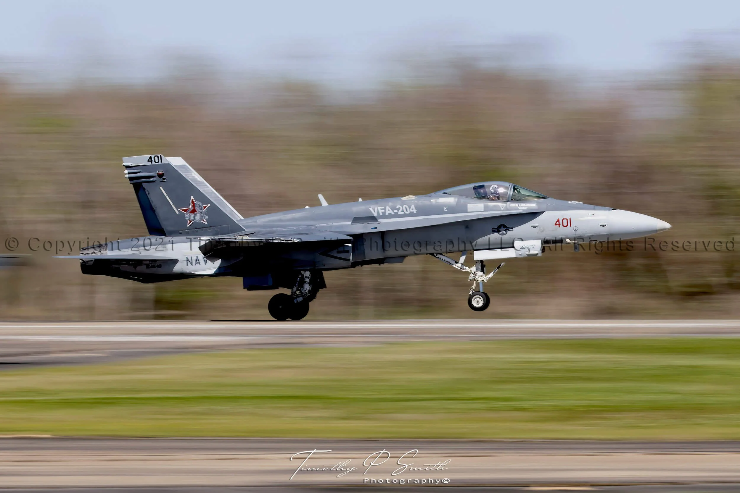 Aviation Print - River "one" take-off roll!