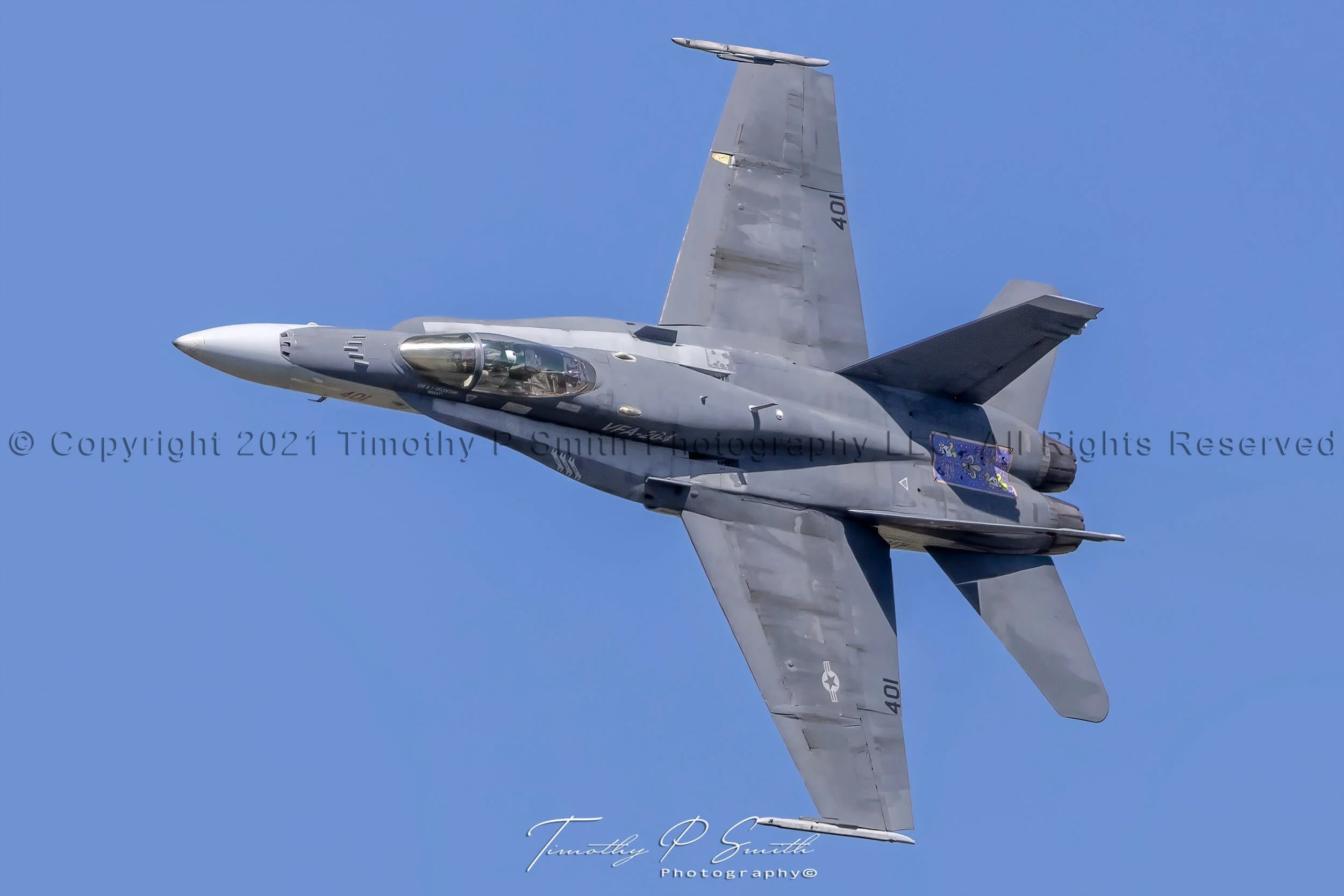 Aviation Print -  “Borat” Hornet HighSpeed Pass