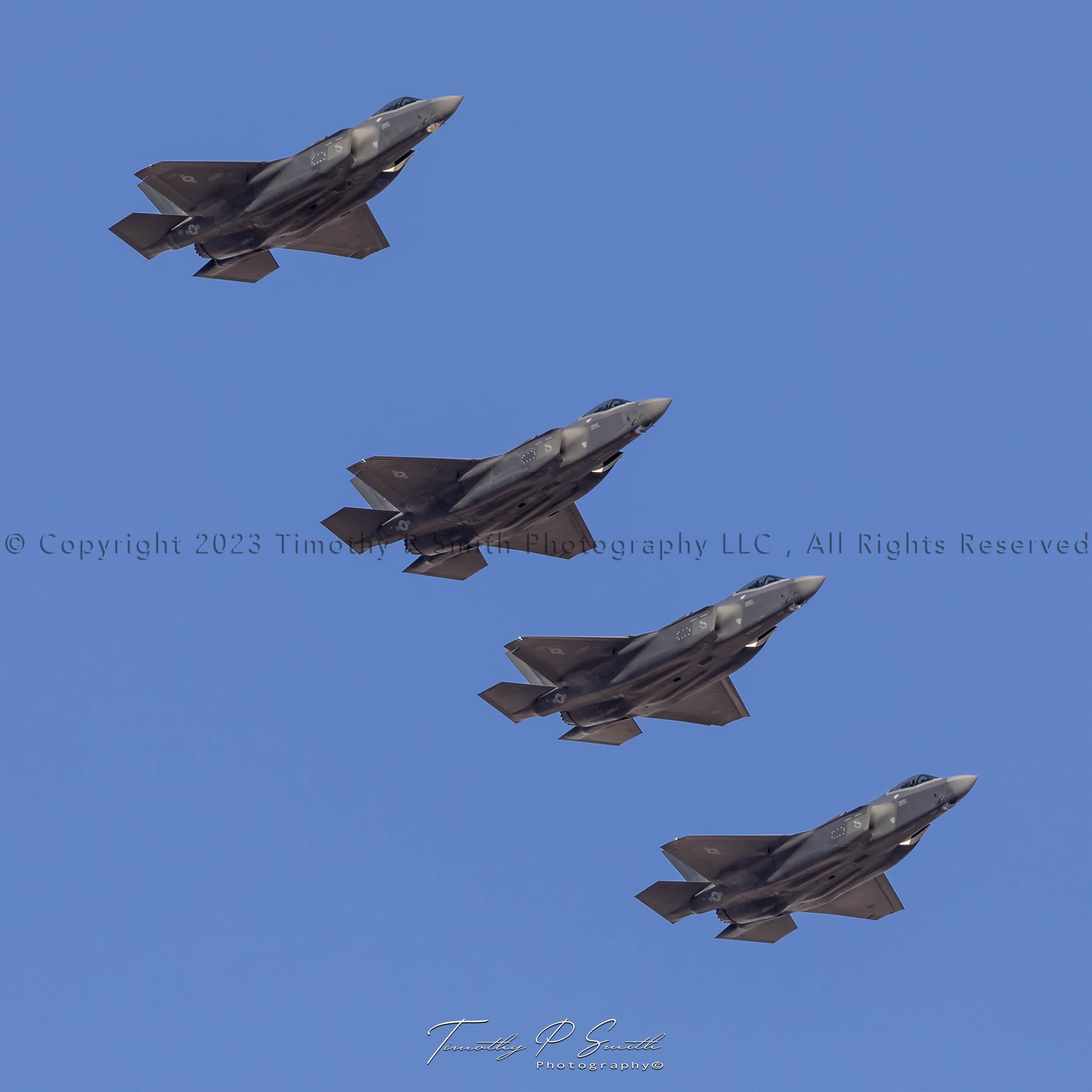 Aviation Print – “Black Widows” return to Nellis