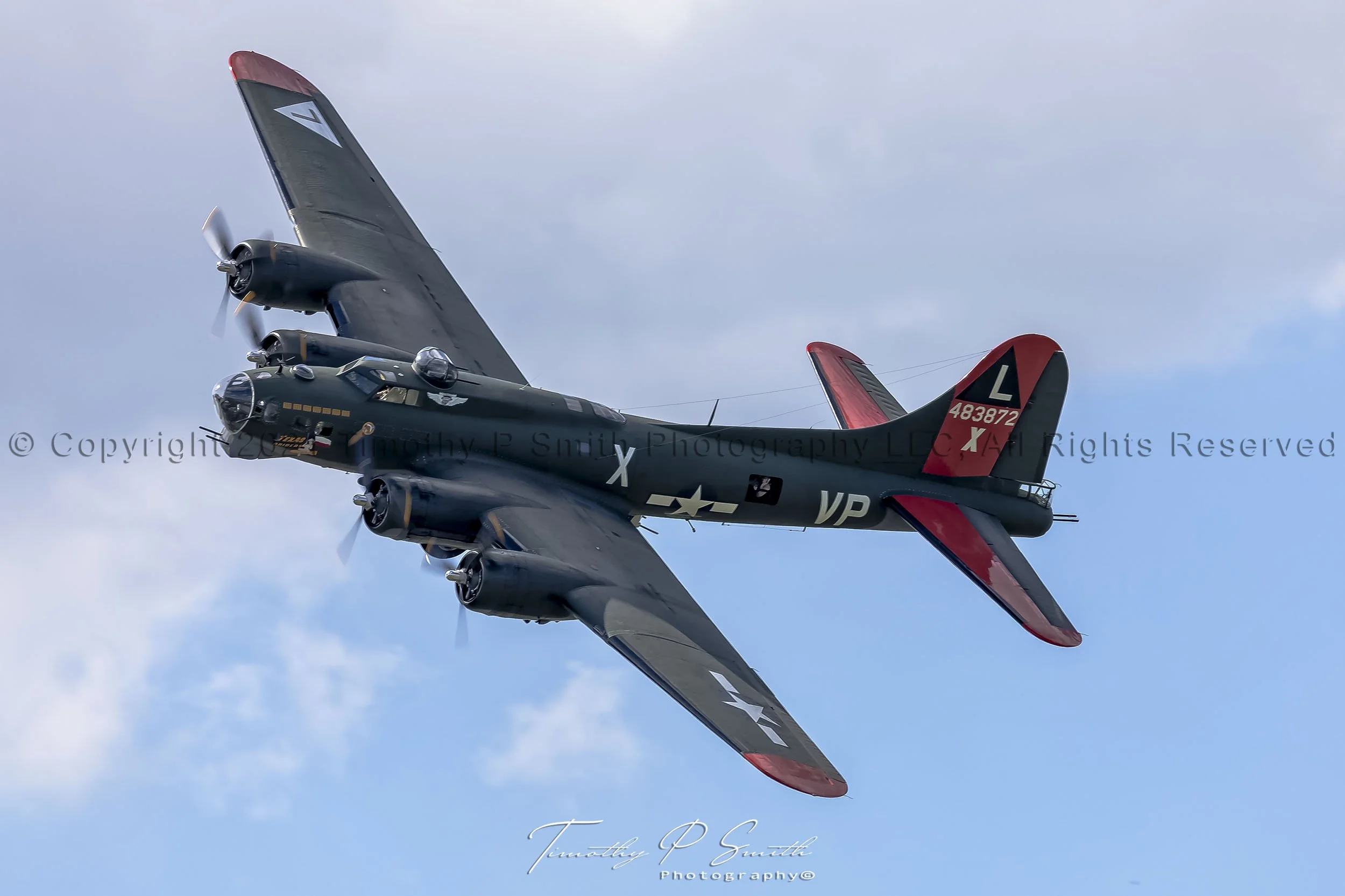 Aviation Print - Mighty Eighth Air Force