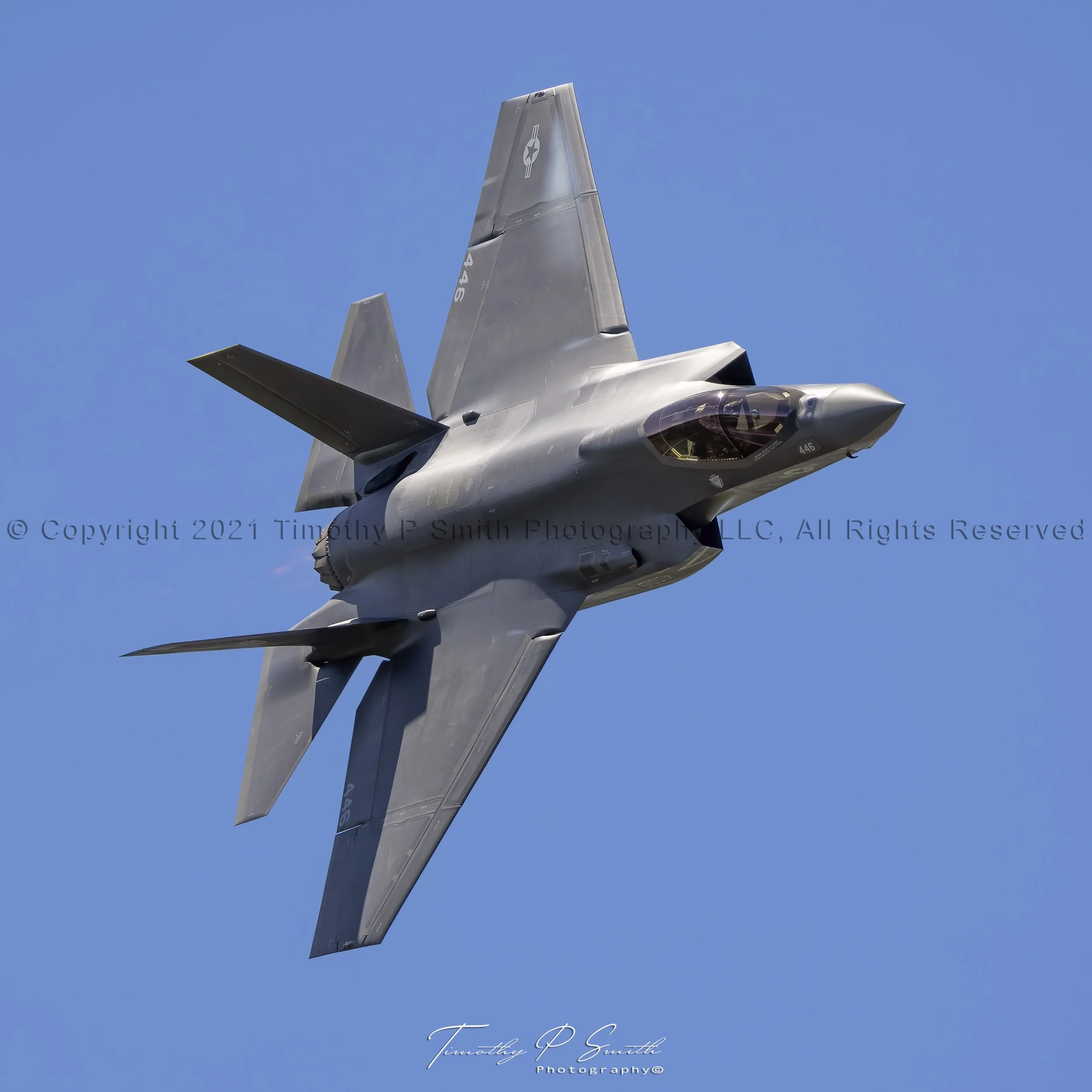Aviation Print - ‘F-35c Banana Pass’