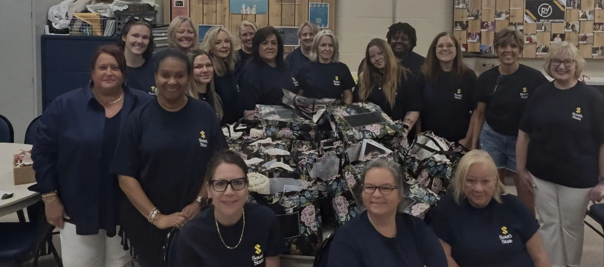 A Greater Purpose Mission - Volunteers from SouthState Bank support Hope Abounds Cancer Network
