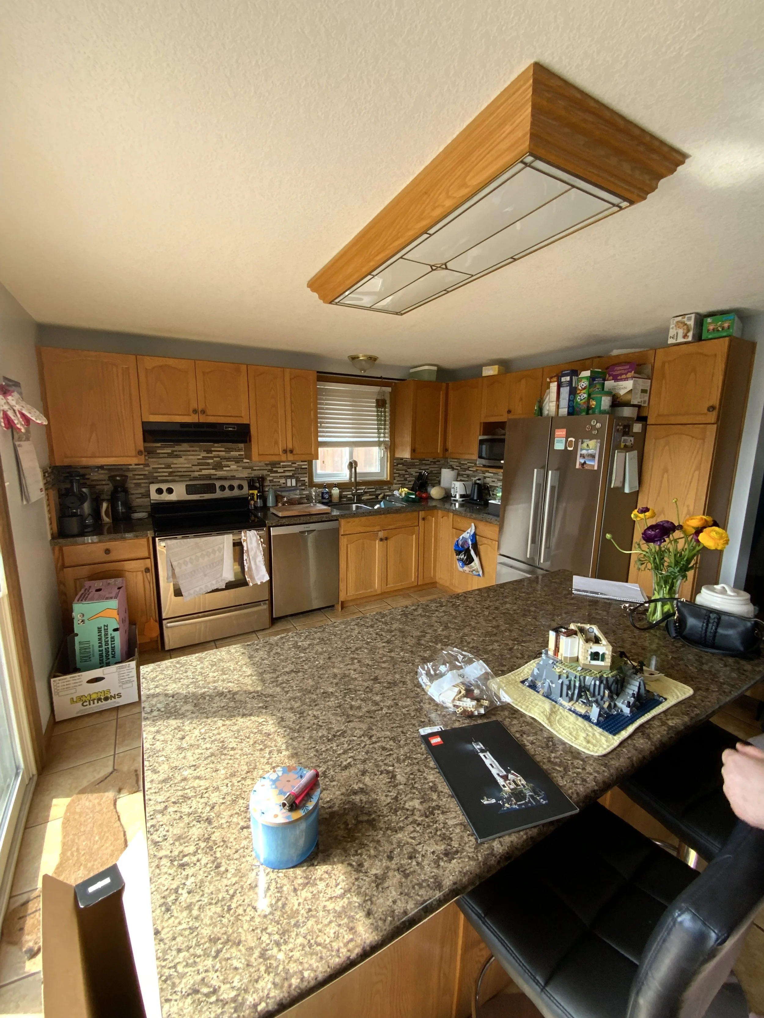 Kitchen renovation before Kitchener by Go Hard Corporation