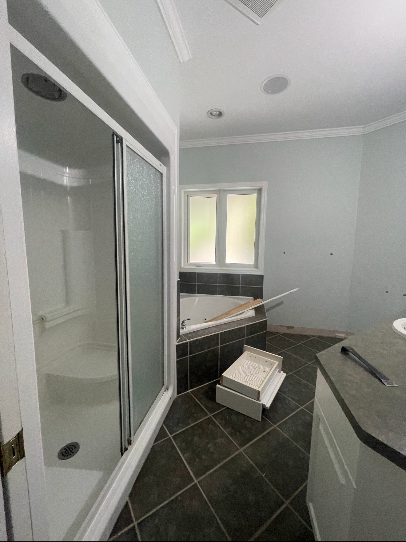 bathroom before photo go hard corp