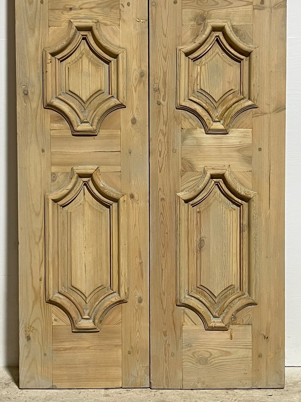 French panel doors with carvings (96 x 36.25) I028 — Antiques & Vintage  Texas
