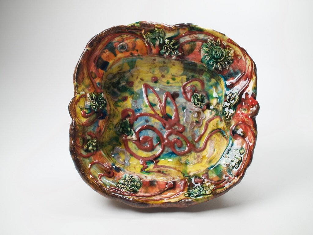 19 Oval Red Rabbit Bowl.jpg