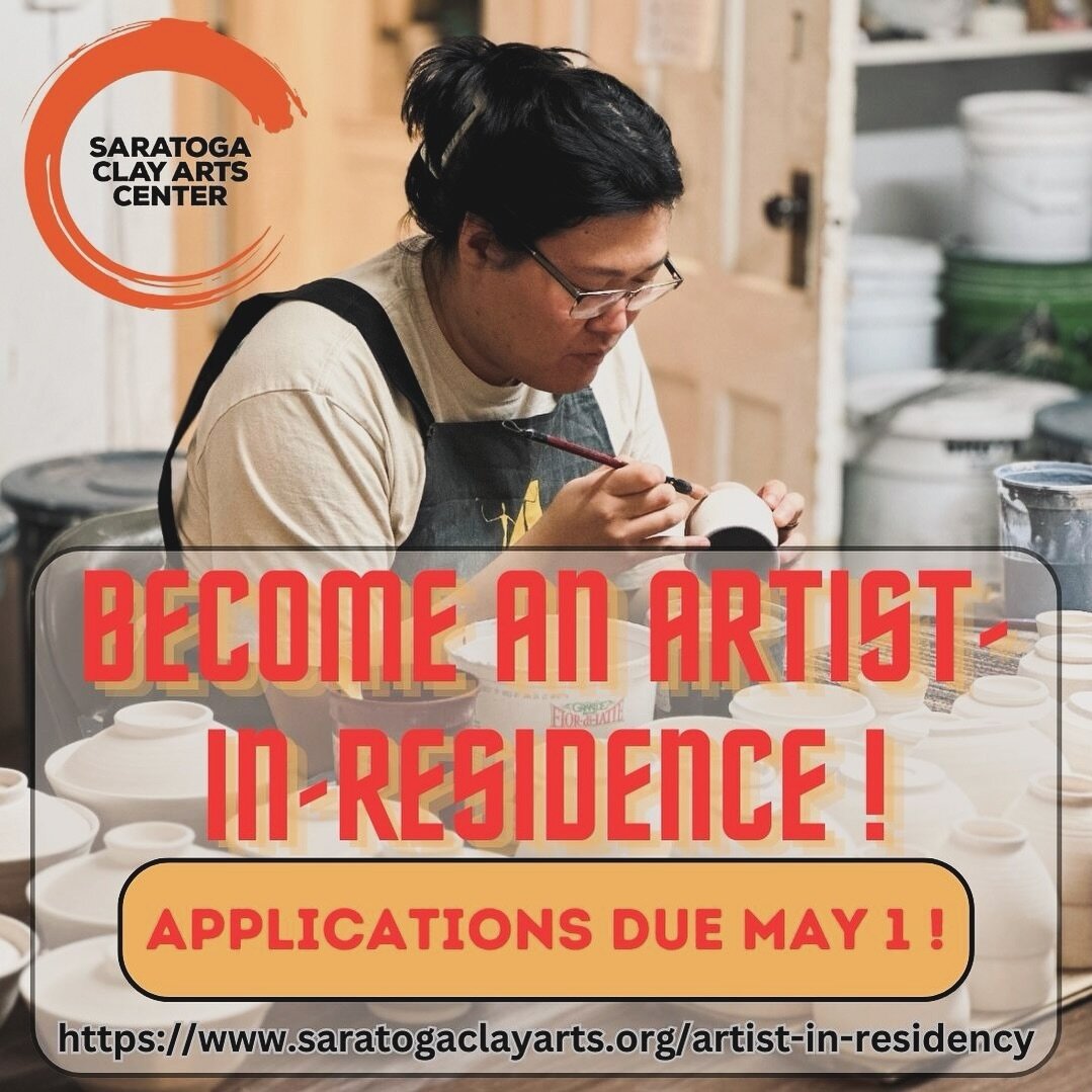 We are officially one month away from our Artist-in-Residence application due date! If you&rsquo;re interested in gaining some experience in a busy and vibrant community ceramics studio, we would love to see your application. We are open to functiona